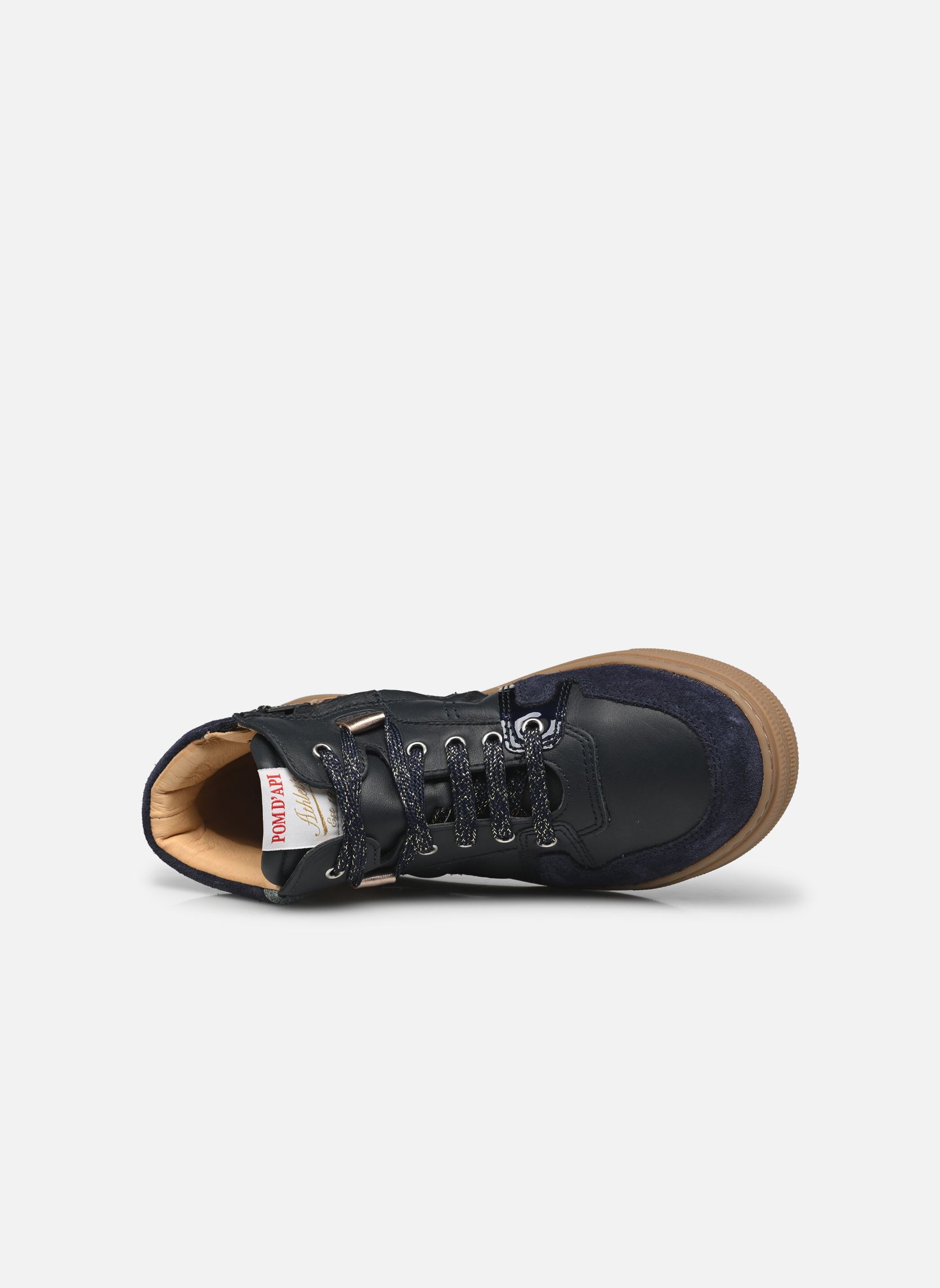 Sneaker SWAG BACK STRAP mädchen blau Pom d Api Sneaker SWAG BACK STRAP mädchen blau MARINE