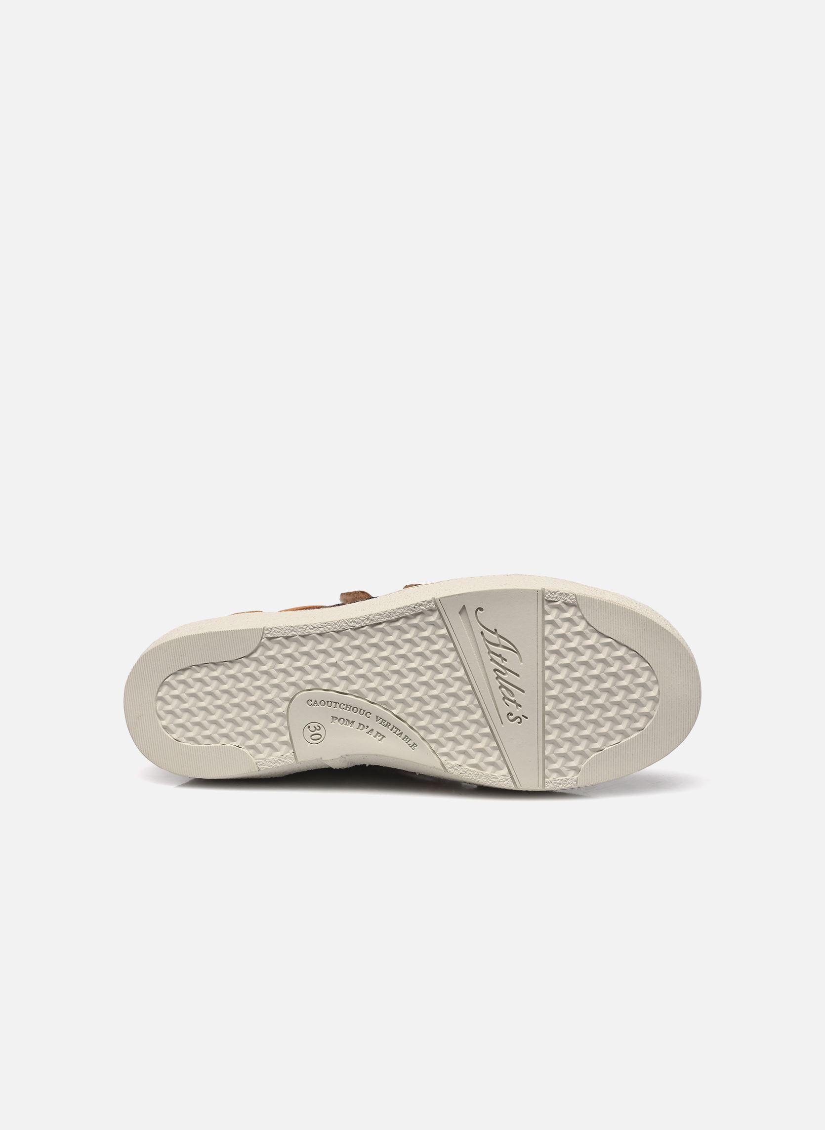 Baskets hautes TOP TOUCH EASY fille marron Pom d Api Baskets hautes TOP TOUCH EASY fille marron CARAMEL