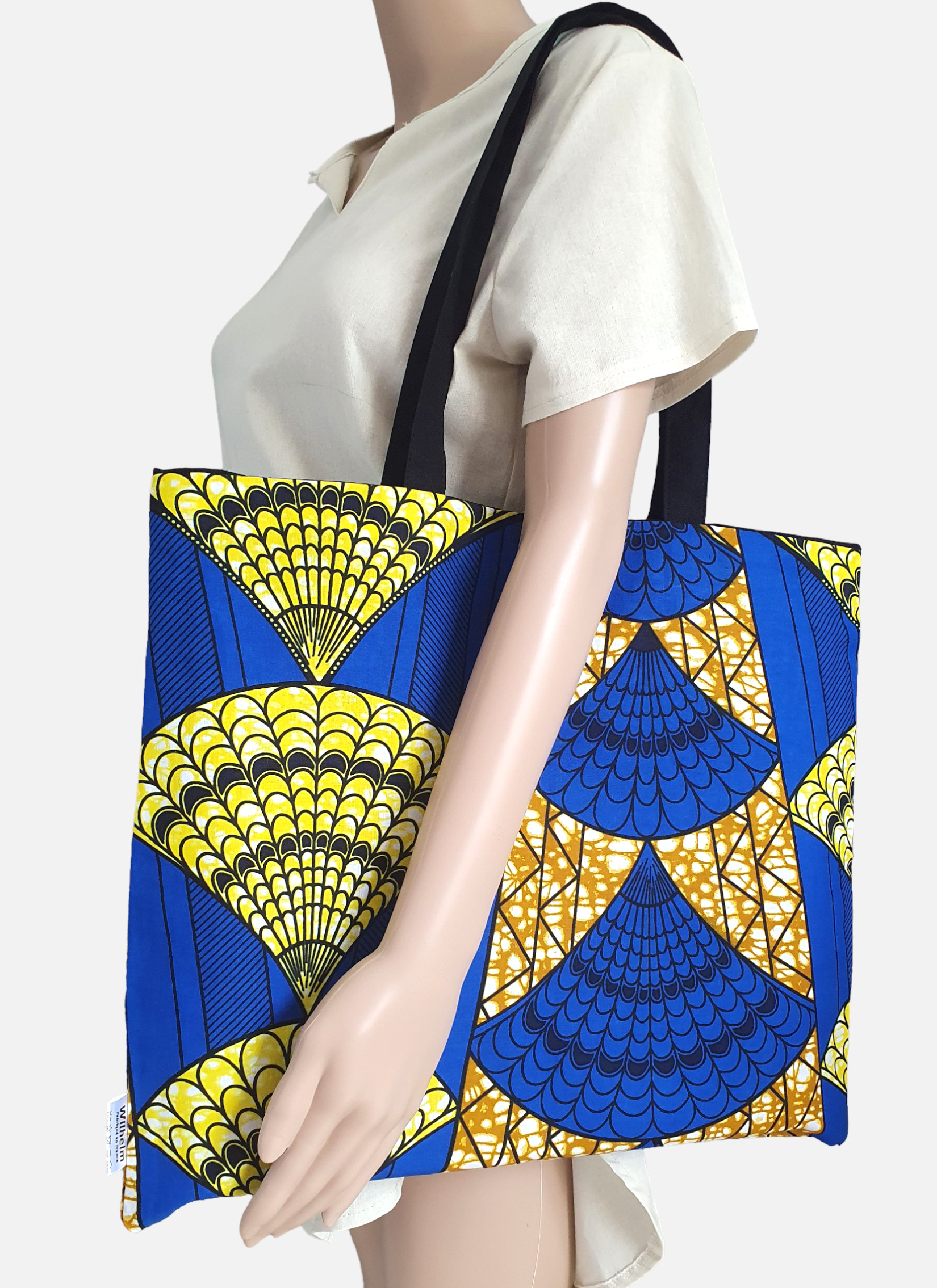 Sacs Tote bag grand format femme bleu WILHELM Sacs Tote bag grand format femme bleu Bleu roi