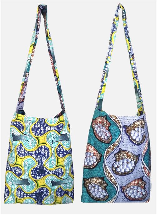 WILHELM Sacs bandoulière Tote bag réversible format XL femme bleu