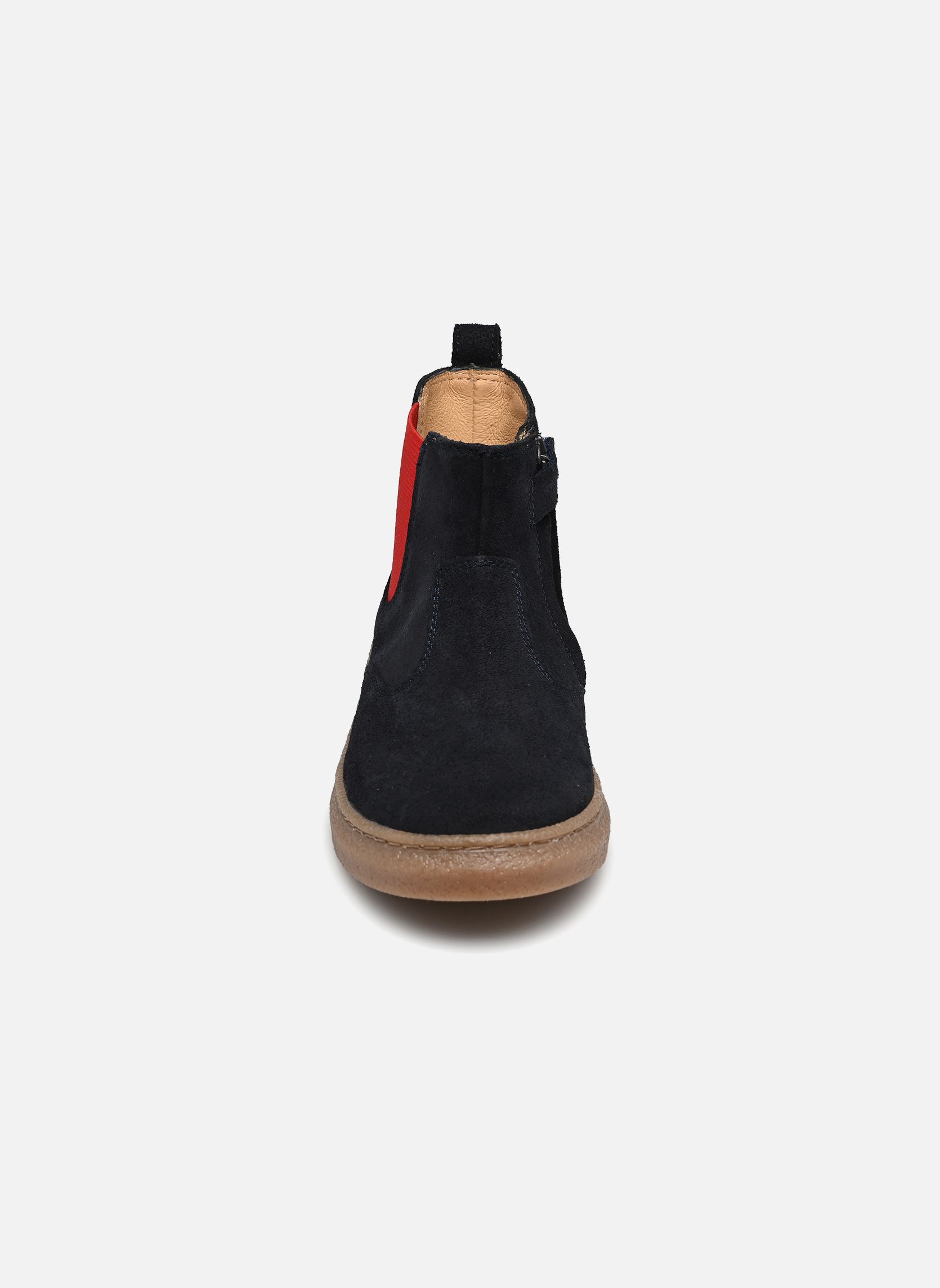 Bottines TRIX JOD ZIP garçon bleu Pom d Api Bottines TRIX JOD ZIP garçon bleu NAVY