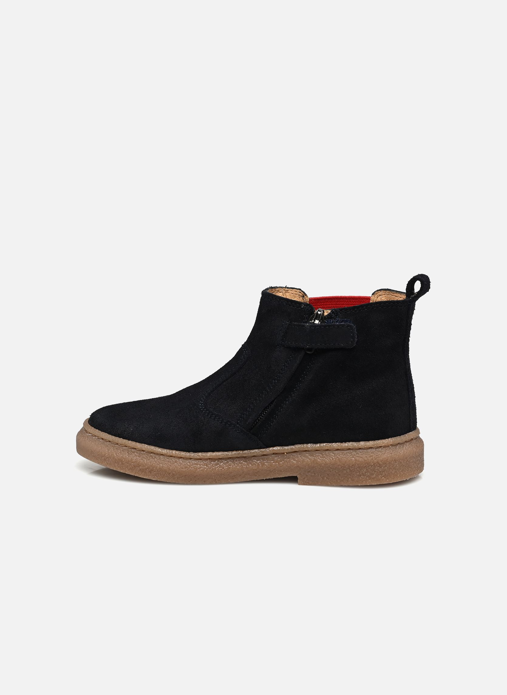 Bottines TRIX JOD ZIP garçon bleu Pom d Api Bottines TRIX JOD ZIP garçon bleu NAVY