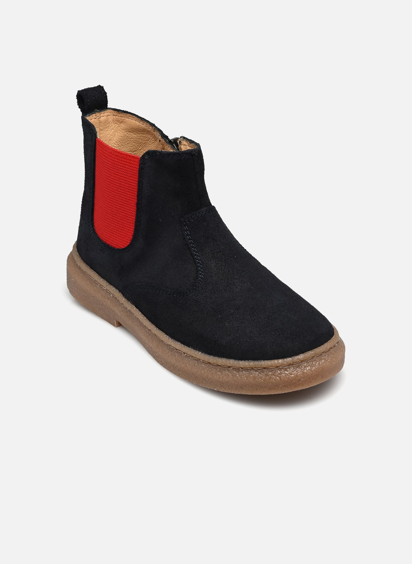 Bottines TRIX JOD ZIP garçon bleu Pom d Api Bottines TRIX JOD ZIP garçon bleu NAVY