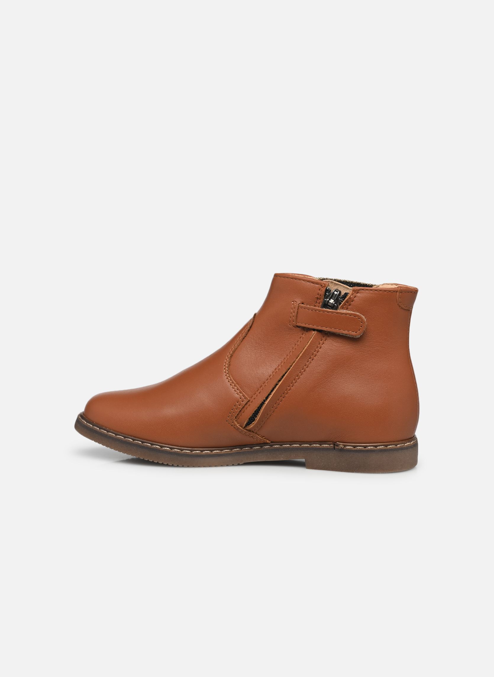 Stiefeletten / Ankle Boots CITY MULTI DAISY mädchen braun Pom d Api Stiefeletten / Ankle Boots CITY MULTI DAISY mädchen braun DK CAMEL