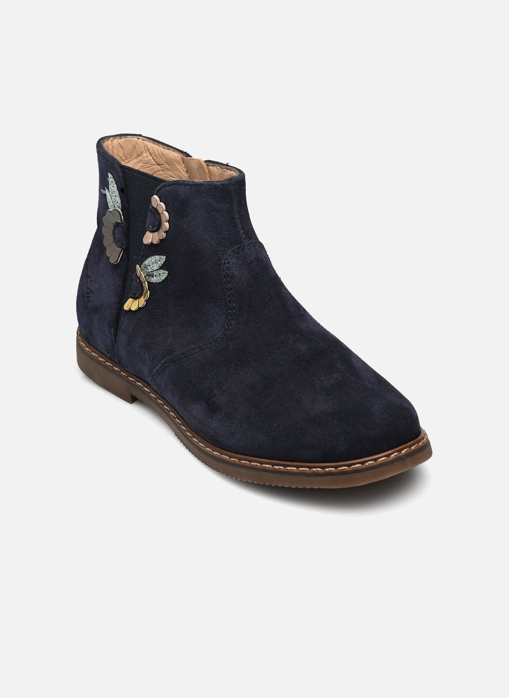 Stiefeletten / Ankle Boots CITY MULTI DAISY mädchen blau Pom d Api Stiefeletten / Ankle Boots CITY MULTI DAISY mädchen blau MARINE