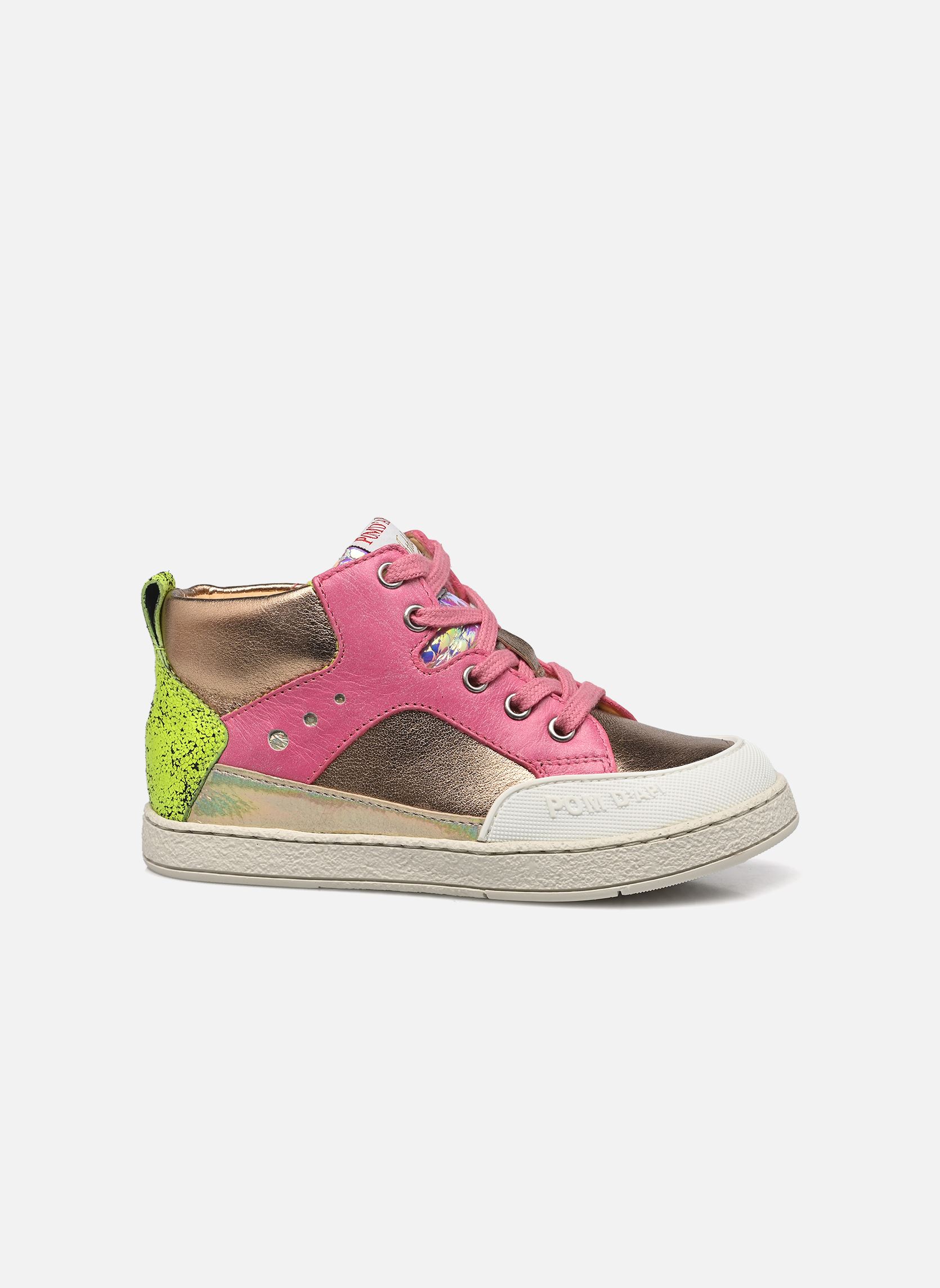 Sneakers MOUSSE BUMP meisjes roze Pom d Api Sneakers MOUSSE BUMP meisjes roze SOL-ROSE
