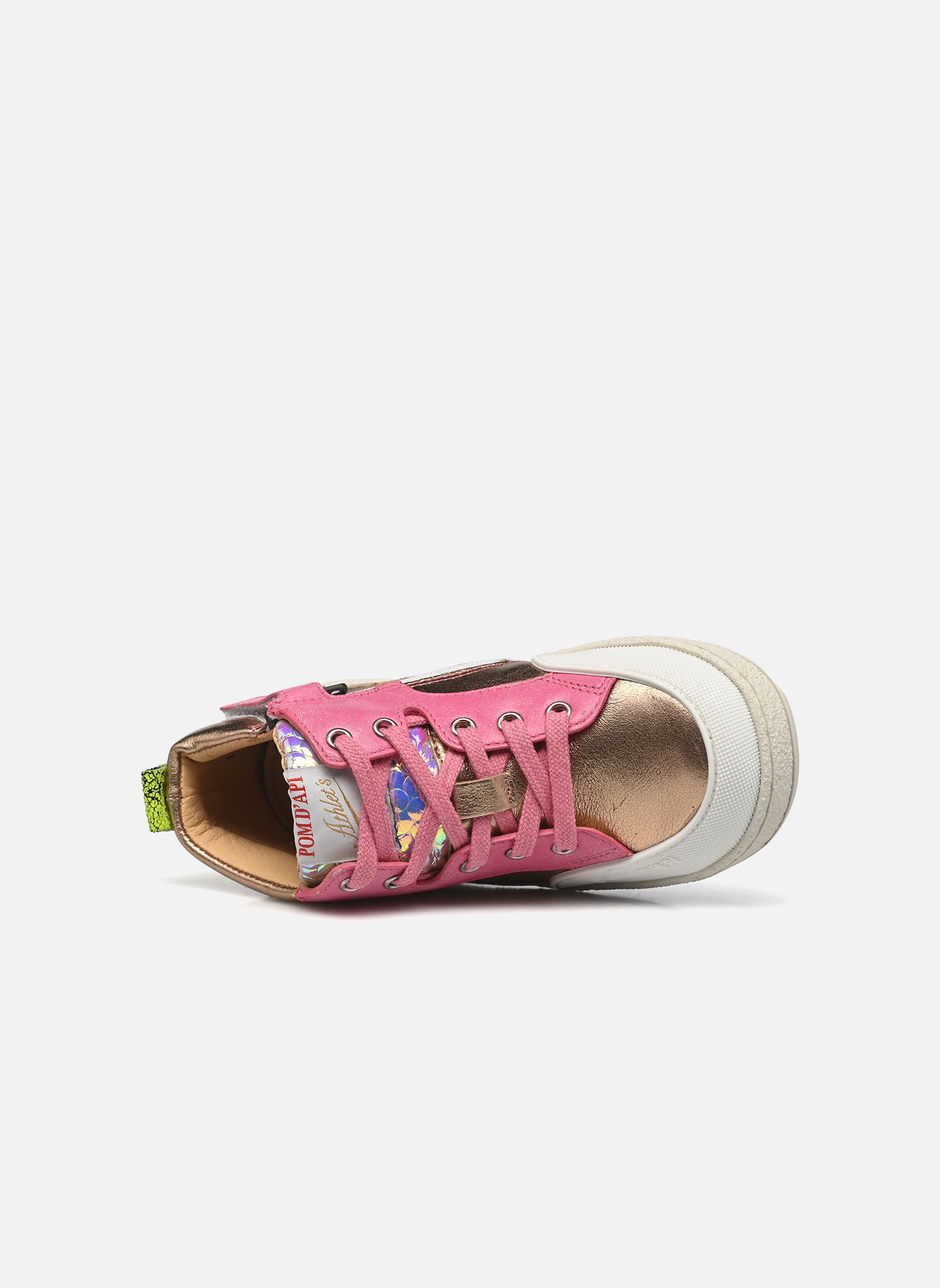 Sneakers MOUSSE BUMP meisjes roze Pom d Api Sneakers MOUSSE BUMP meisjes roze SOL-ROSE