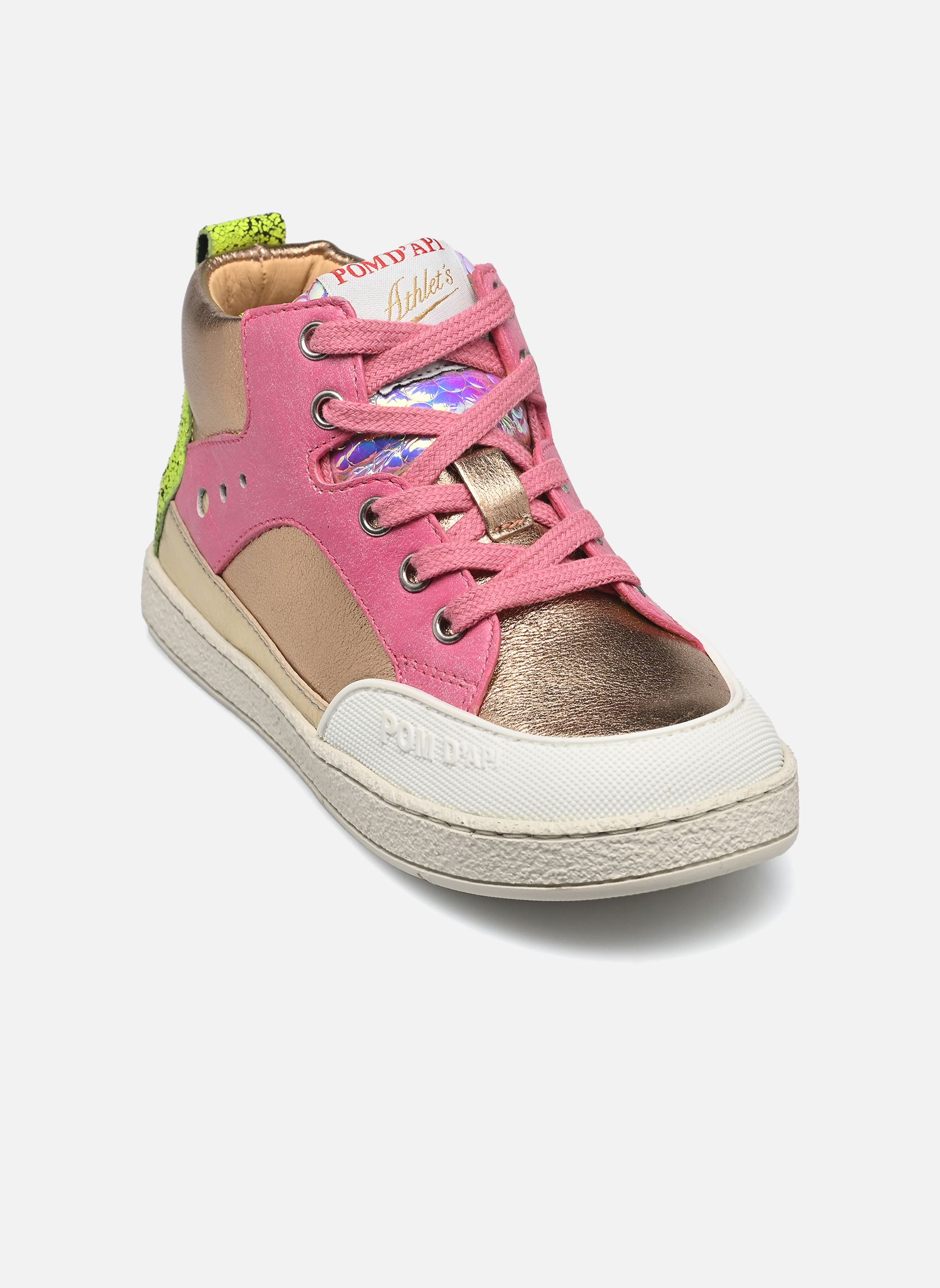 Sneakers MOUSSE BUMP meisjes roze Pom d Api Sneakers MOUSSE BUMP meisjes roze SOL-ROSE