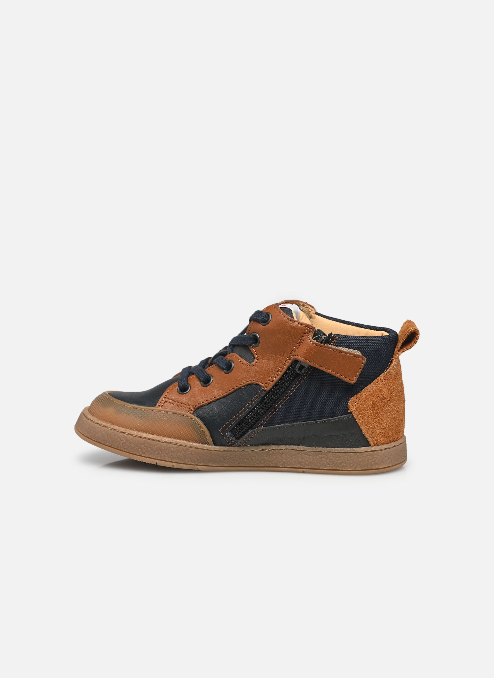 Sneaker MOUSSE BUMP jungen blau Pom d Api Sneaker MOUSSE BUMP jungen blau MARINE-CAMEL