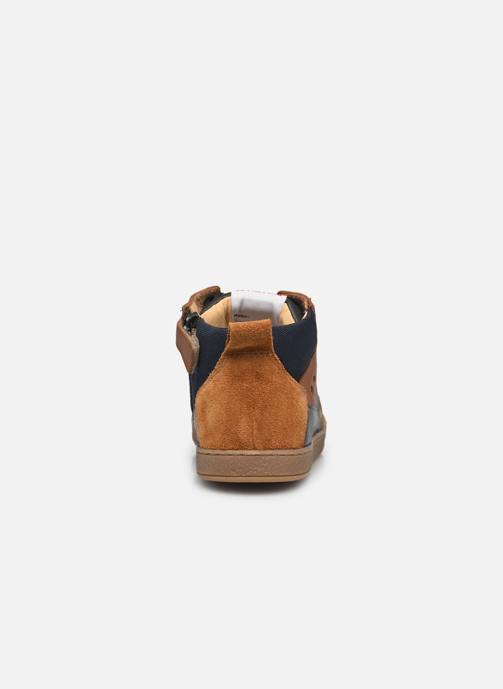 Sneaker MOUSSE BUMP jungen blau Pom d Api Sneaker MOUSSE BUMP jungen blau MARINE-CAMEL