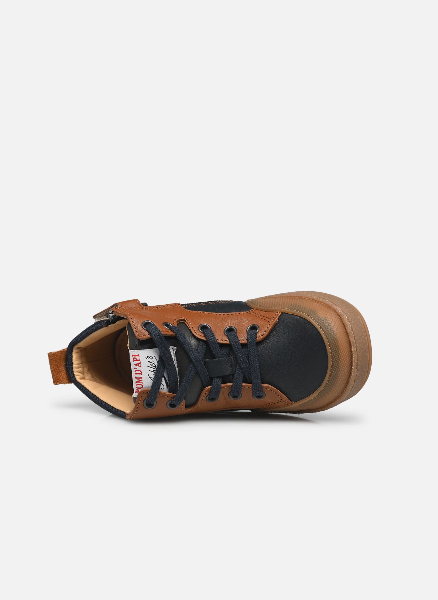 Sneaker MOUSSE BUMP jungen blau Pom d Api Sneaker MOUSSE BUMP jungen blau MARINE-CAMEL