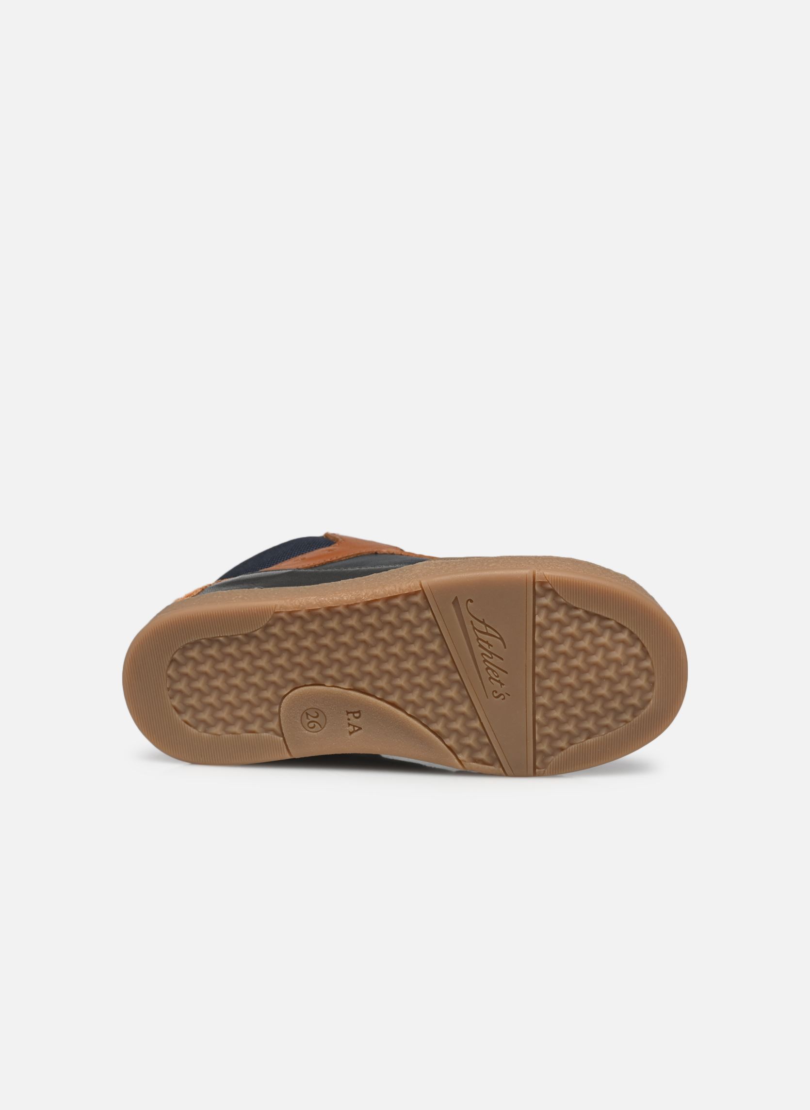 Sneaker MOUSSE BUMP jungen blau Pom d Api Sneaker MOUSSE BUMP jungen blau MARINE-CAMEL