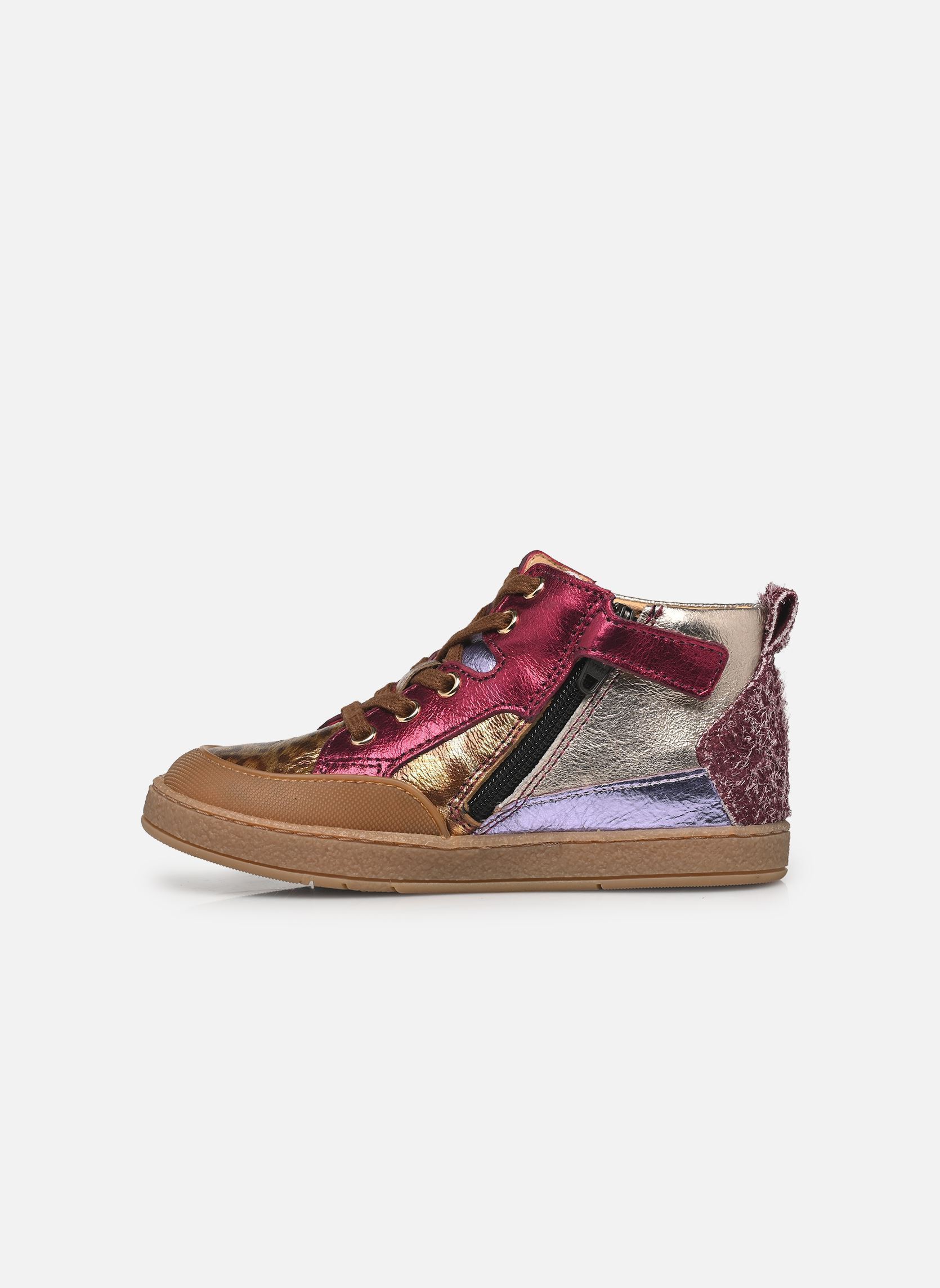 Baskets MOUSSE BUMP fille multicolore Pom d Api Baskets MOUSSE BUMP fille multicolore LEO-FUSHIA