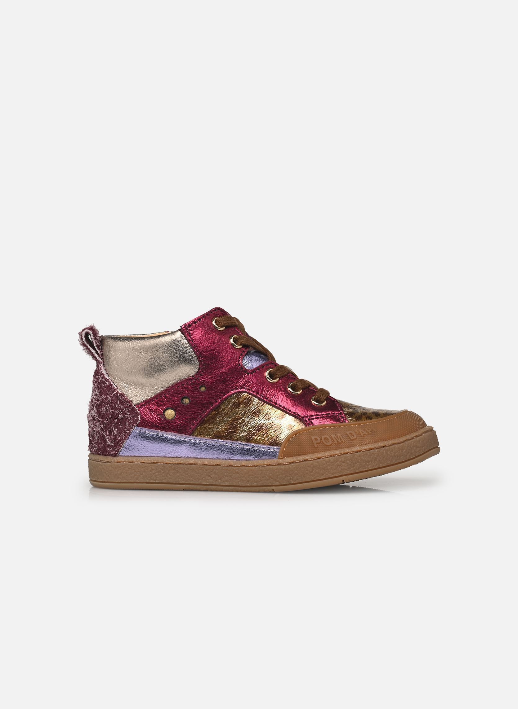 Baskets MOUSSE BUMP fille multicolore Pom d Api Baskets MOUSSE BUMP fille multicolore LEO-FUSHIA