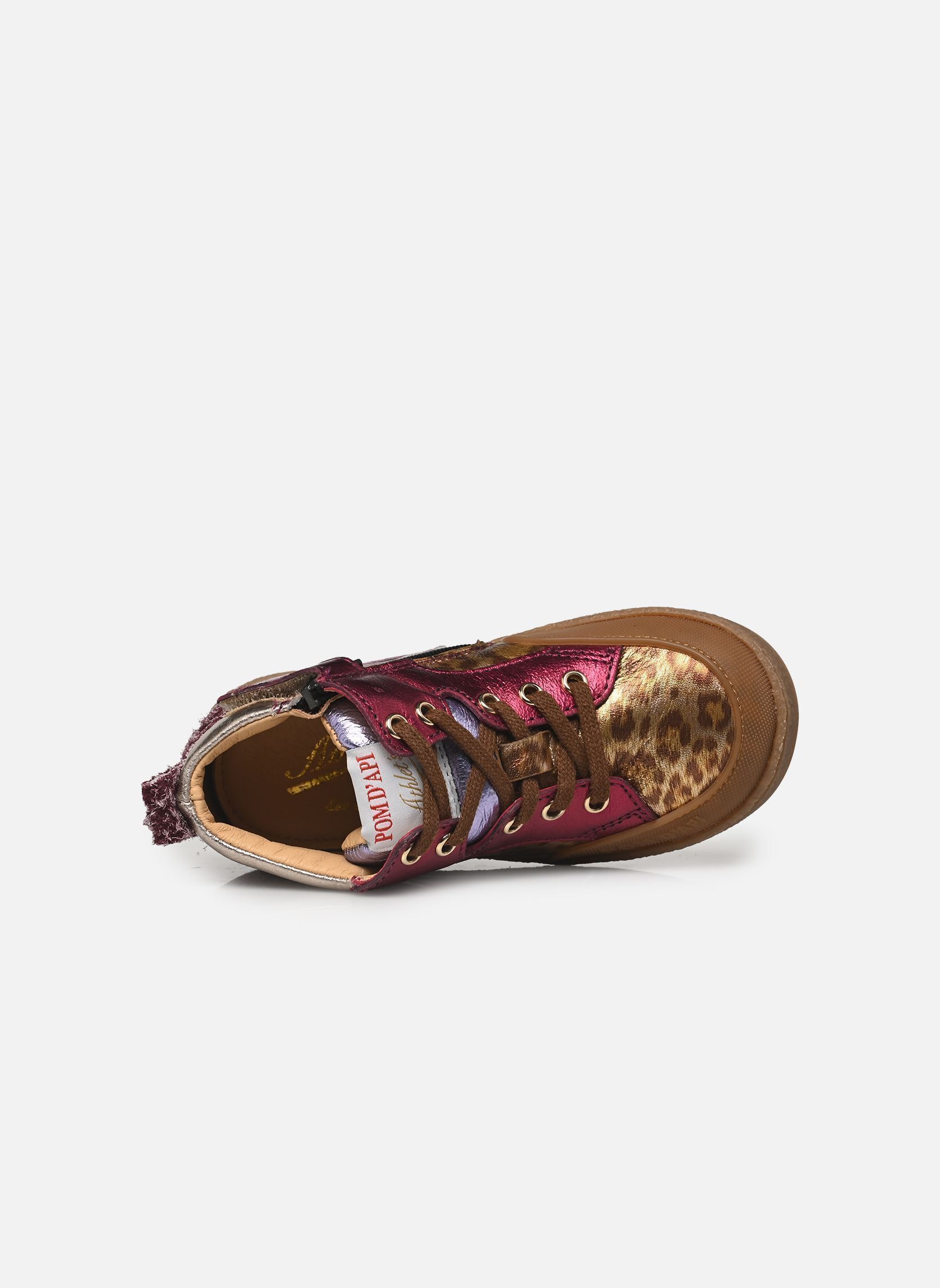 Baskets MOUSSE BUMP fille multicolore Pom d Api Baskets MOUSSE BUMP fille multicolore LEO-FUSHIA