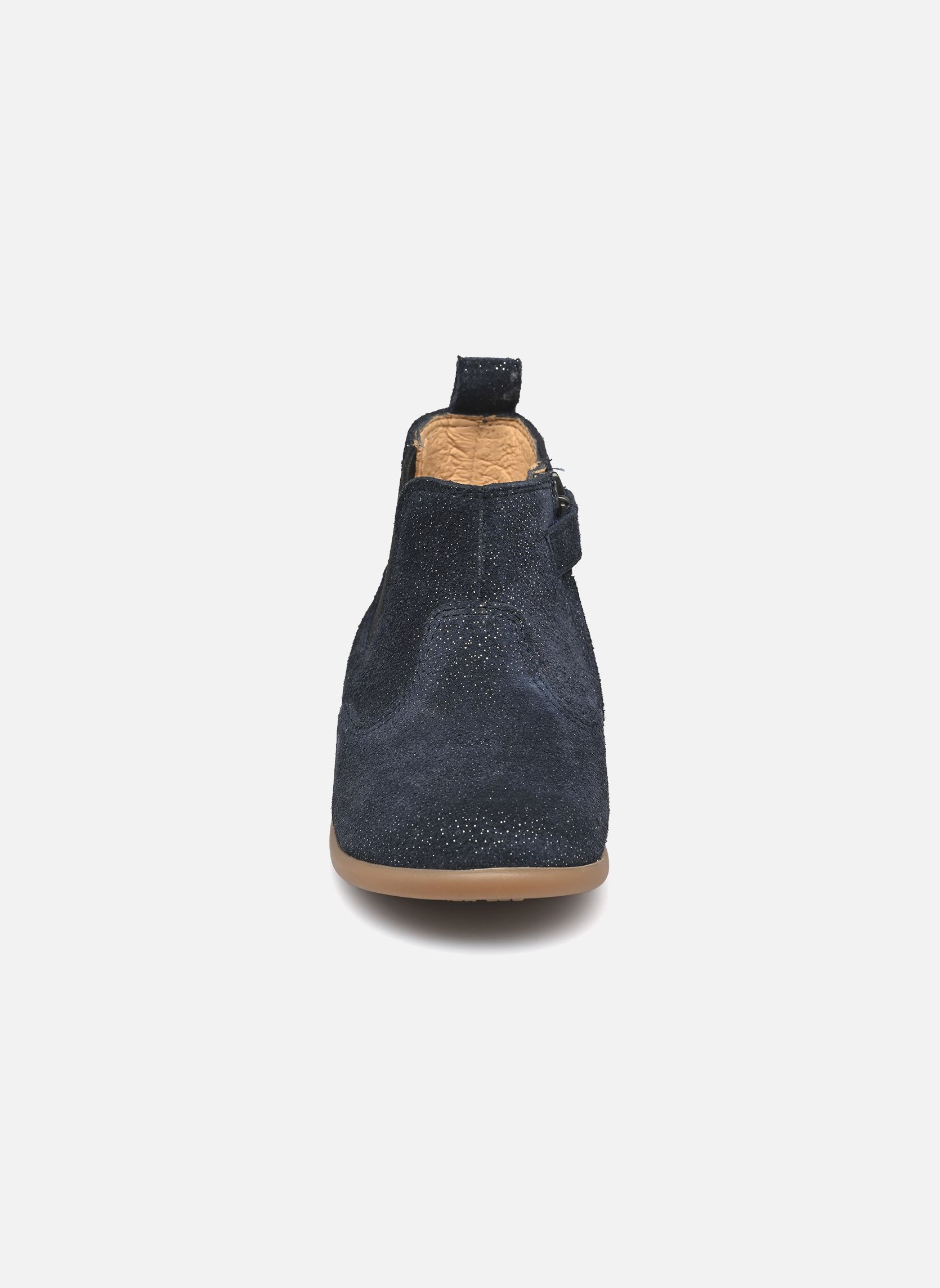Bottines STAND-UP JOD fille bleu Pom d Api Bottines STAND-UP JOD fille bleu MARINE