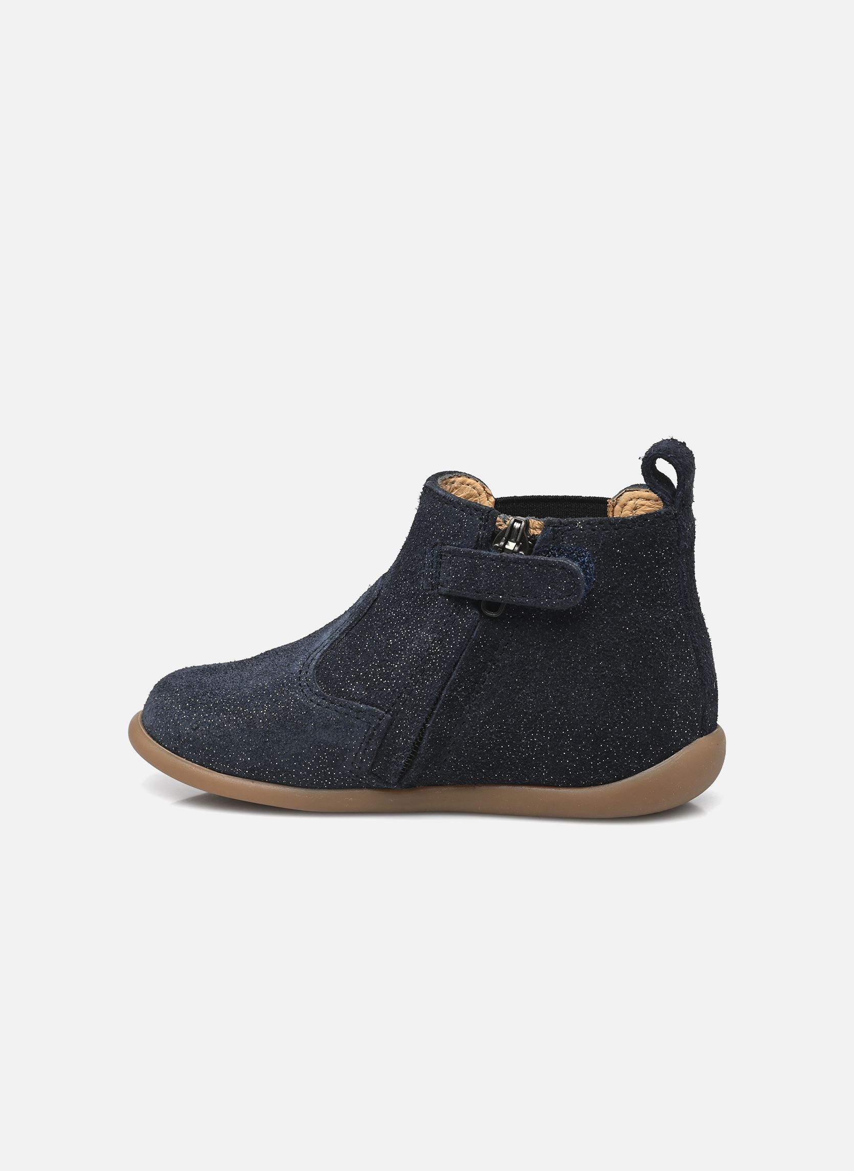 Bottines STAND-UP JOD fille bleu Pom d Api Bottines STAND-UP JOD fille bleu MARINE