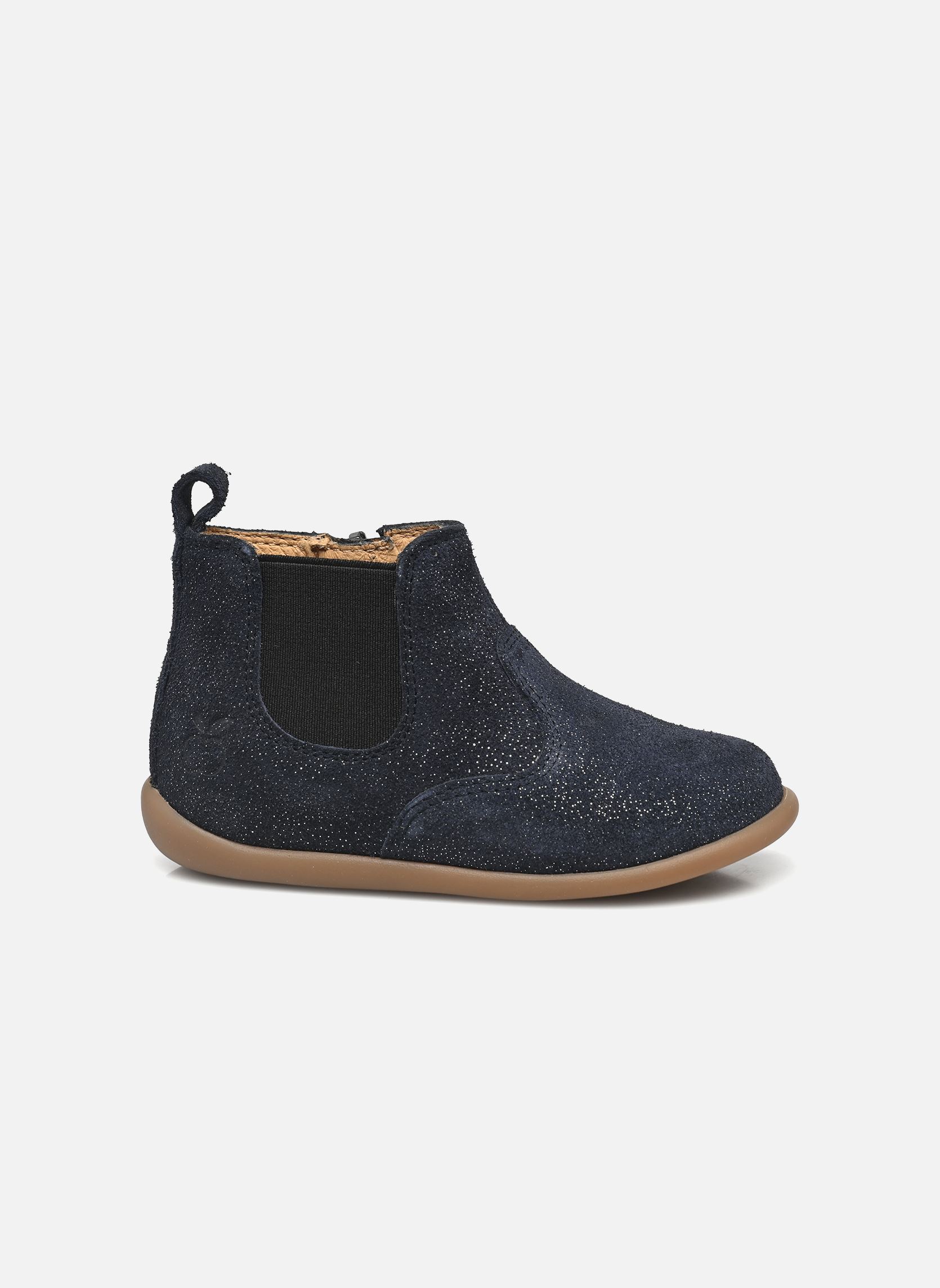 Bottines STAND-UP JOD fille bleu Pom d Api Bottines STAND-UP JOD fille bleu MARINE