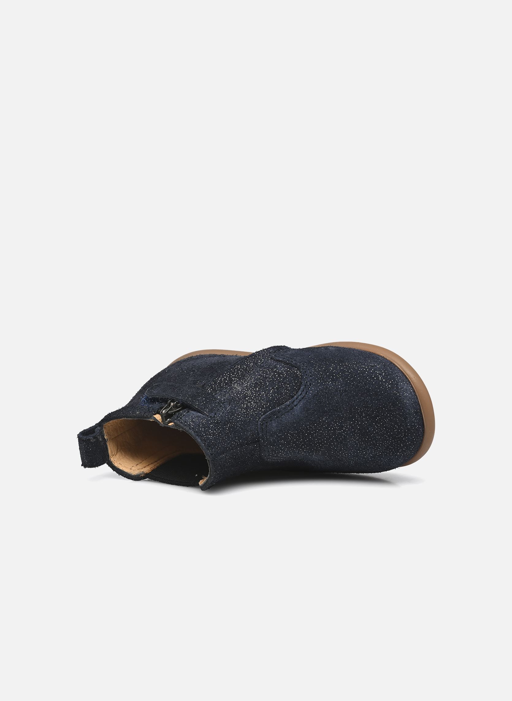 Bottines STAND-UP JOD fille bleu Pom d Api Bottines STAND-UP JOD fille bleu MARINE