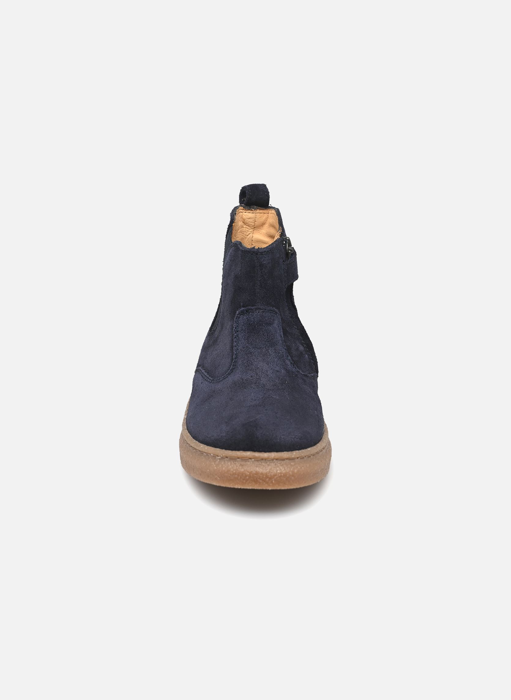 Bottines TRIX JOD BROD BACK fille bleu Pom d Api Bottines TRIX JOD BROD BACK fille bleu MARINE