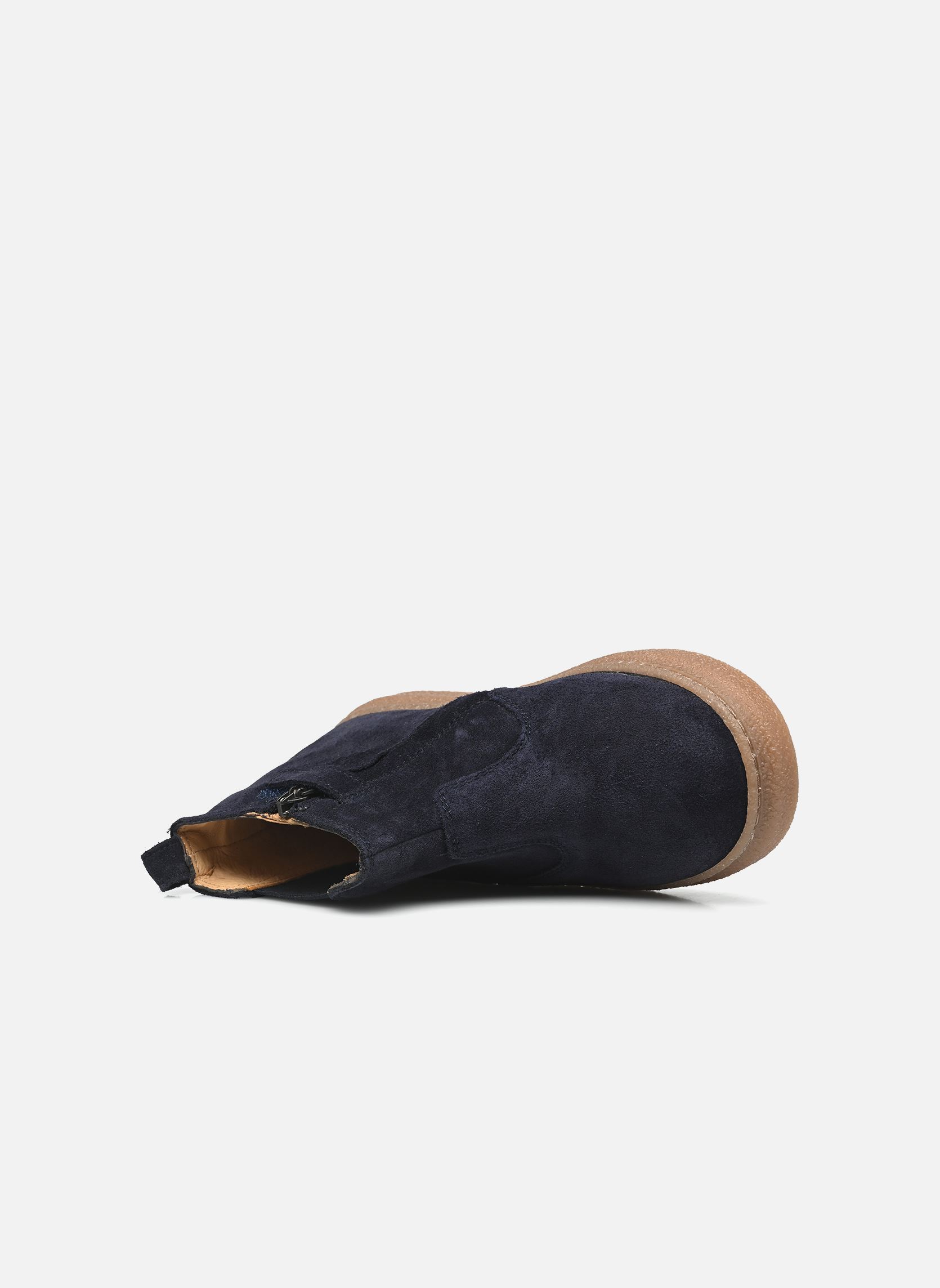 Bottines TRIX JOD BROD BACK fille bleu Pom d Api Bottines TRIX JOD BROD BACK fille bleu MARINE