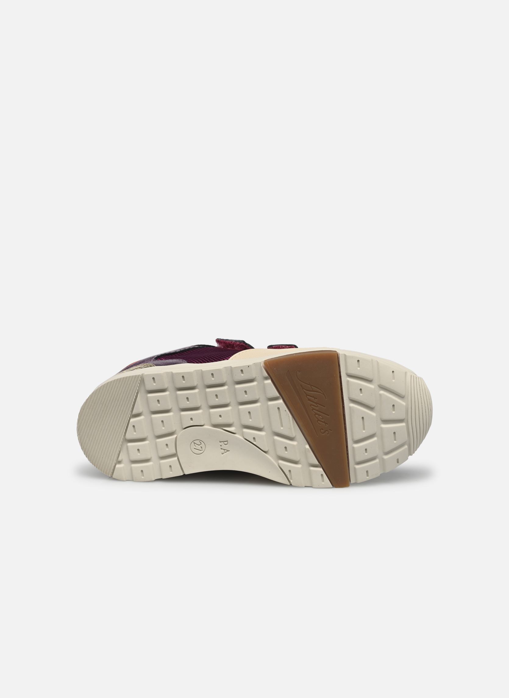 Sneakers POUSS RACE BUMP meisjes paars Pom d Api Sneakers POUSS RACE BUMP meisjes paars VIOLET-OFF WHITE