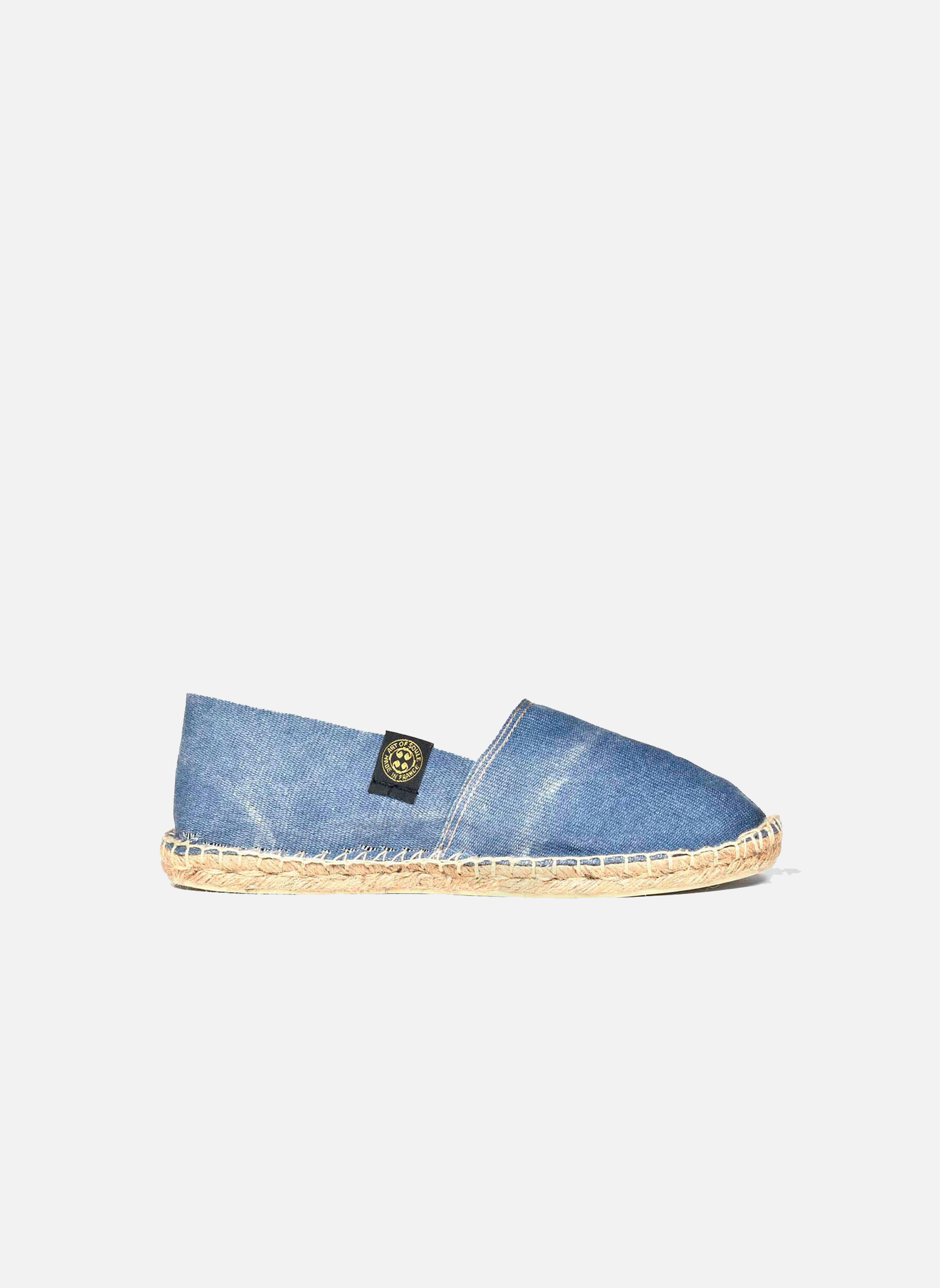 Espadrille Art Of Soule Bleu Ciel Unie - Modèle Unisexe Made In France