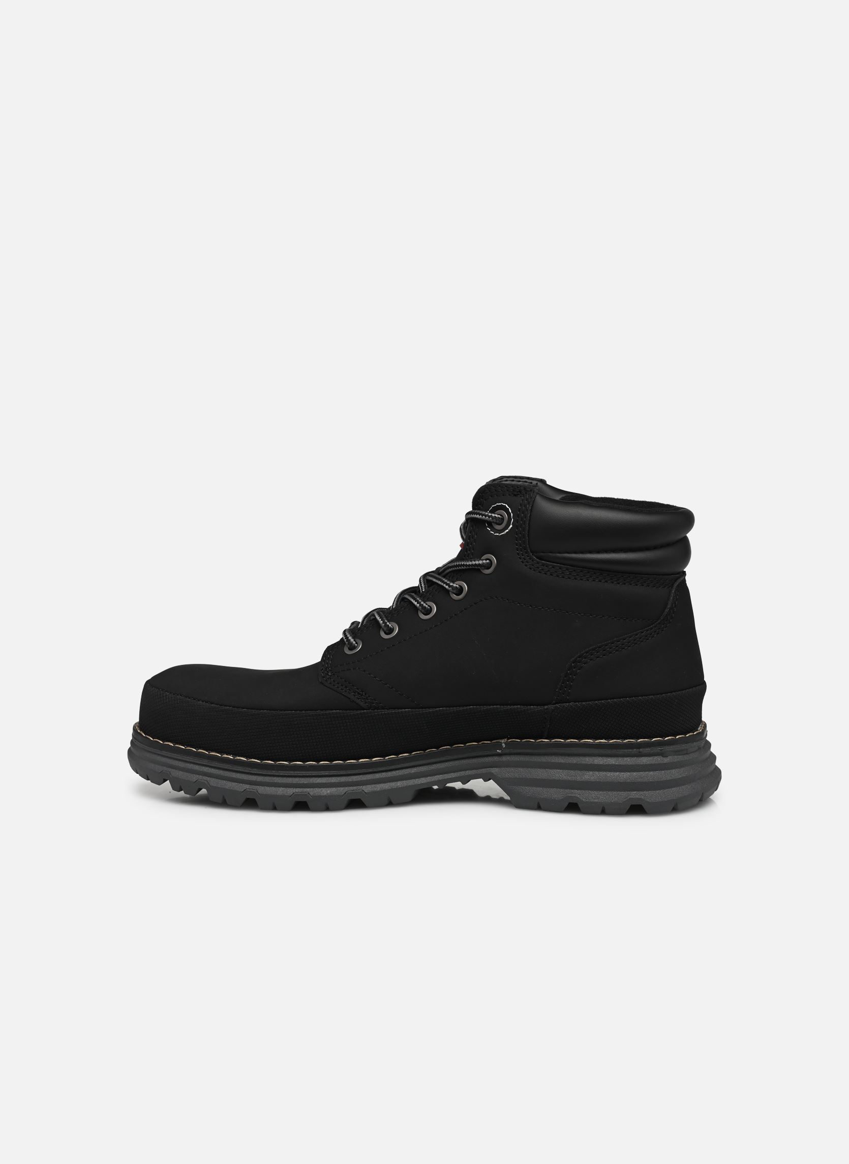 Bottines à lacets ELLAND-M homme noir Schott Bottines à lacets ELLAND-M homme noir Black
