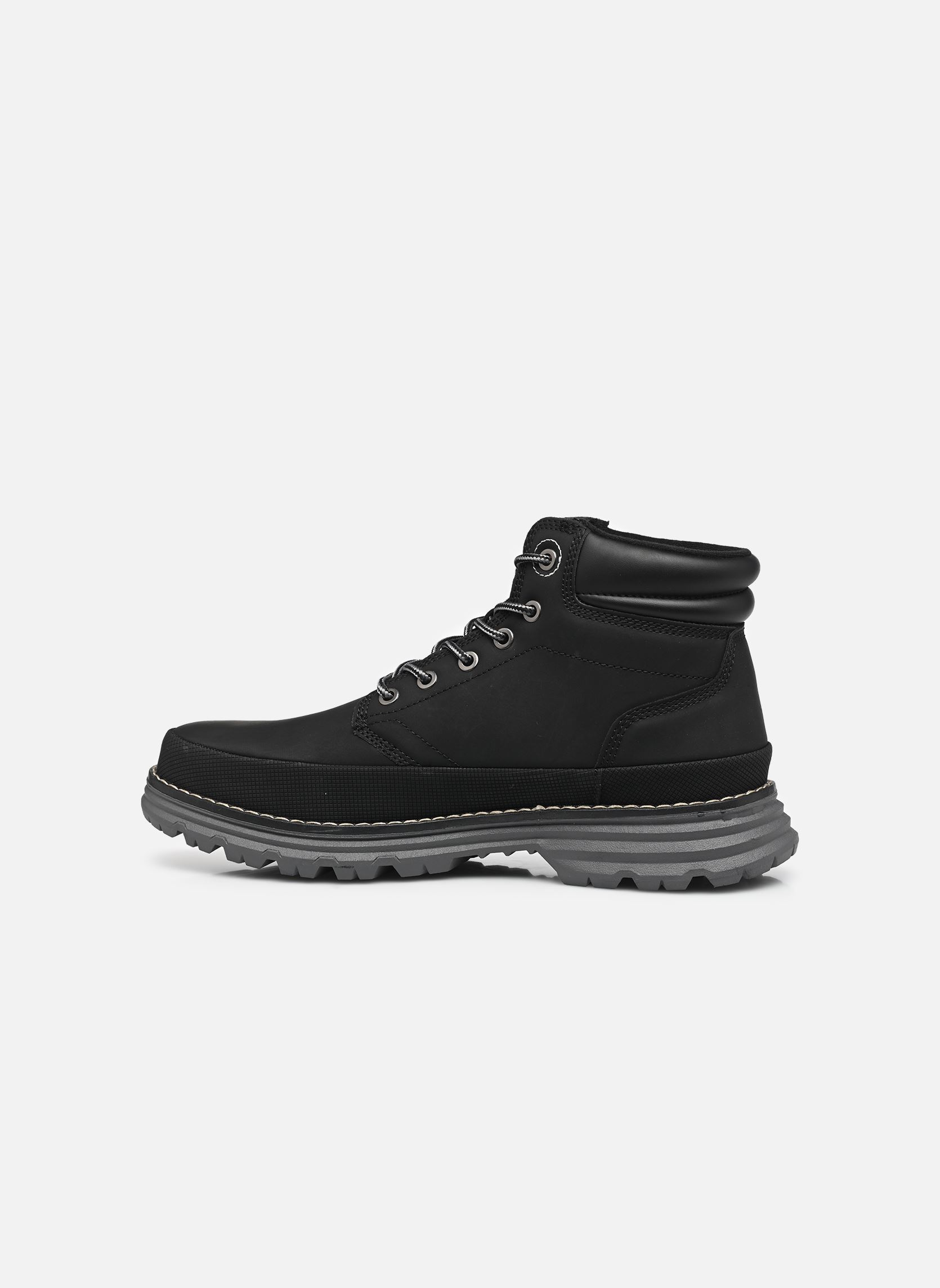 Bottines à lacets ELLAND-M homme noir Schott Bottines à lacets ELLAND-M homme noir Black/black