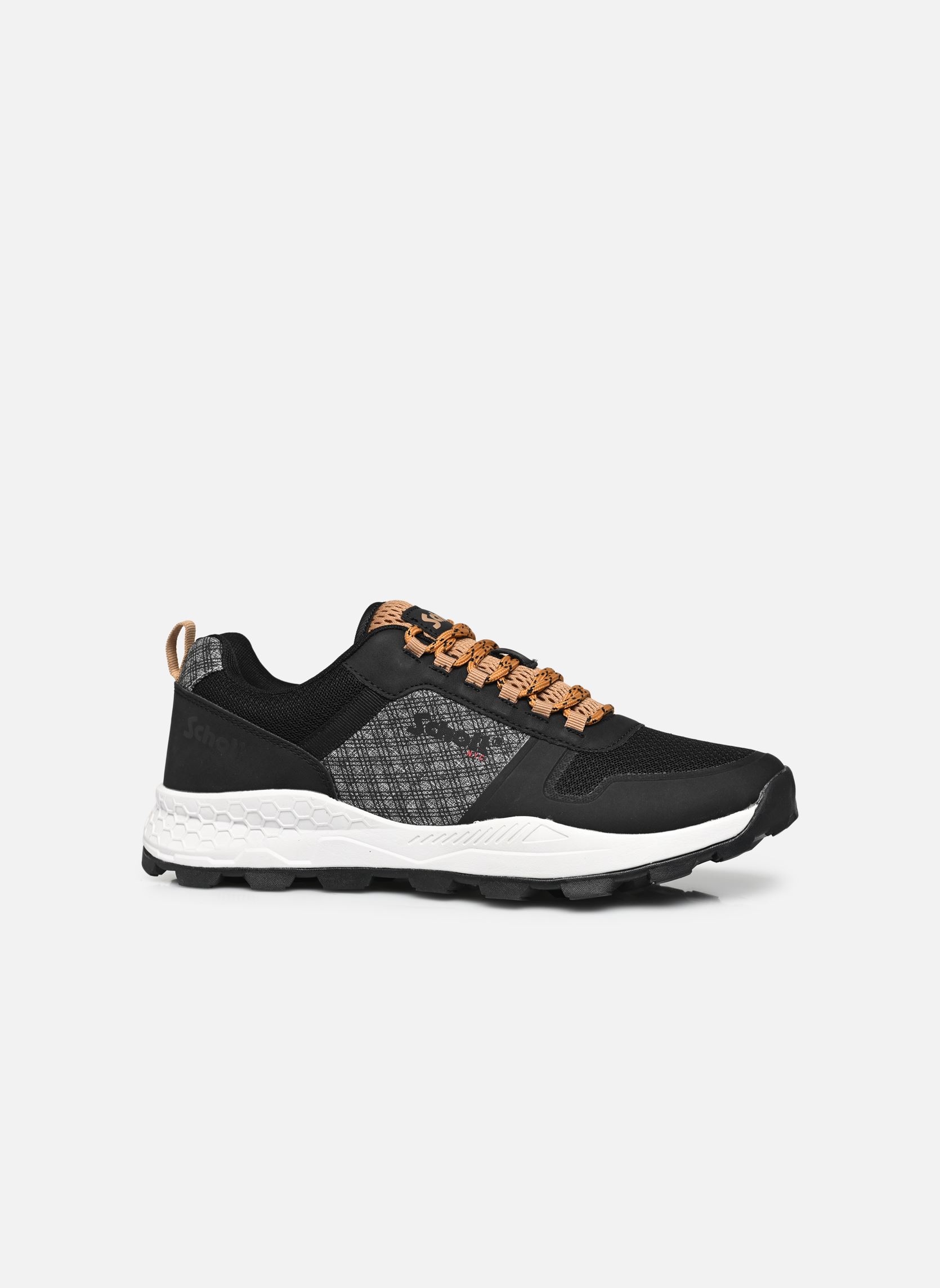 Baskets CHAMBI-M homme marron Schott Baskets CHAMBI-M homme marron Black/tan