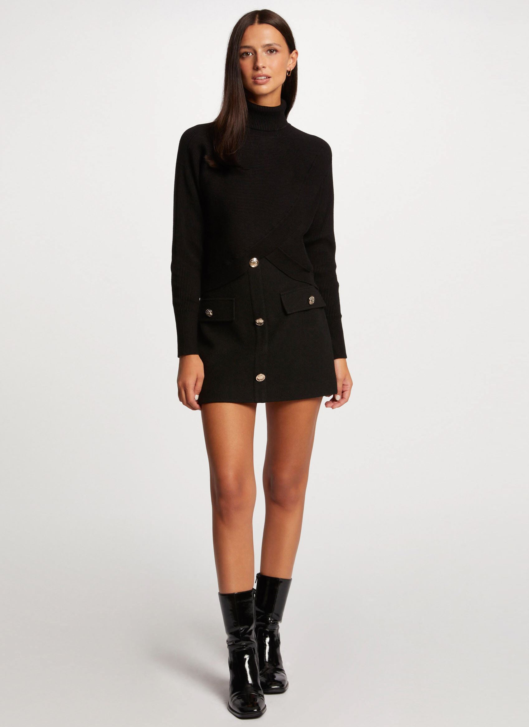 Pulls 232-MISS femme noir Morgan Pulls 232-MISS femme noir NOIR