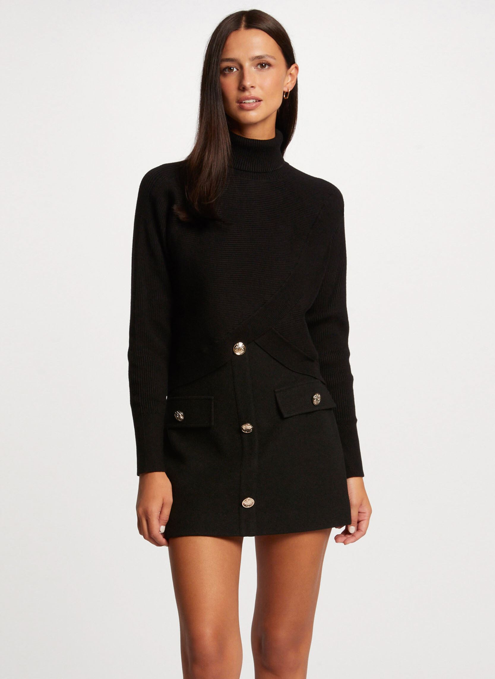 Pulls 232-MISS femme noir Morgan Pulls 232-MISS femme noir NOIR