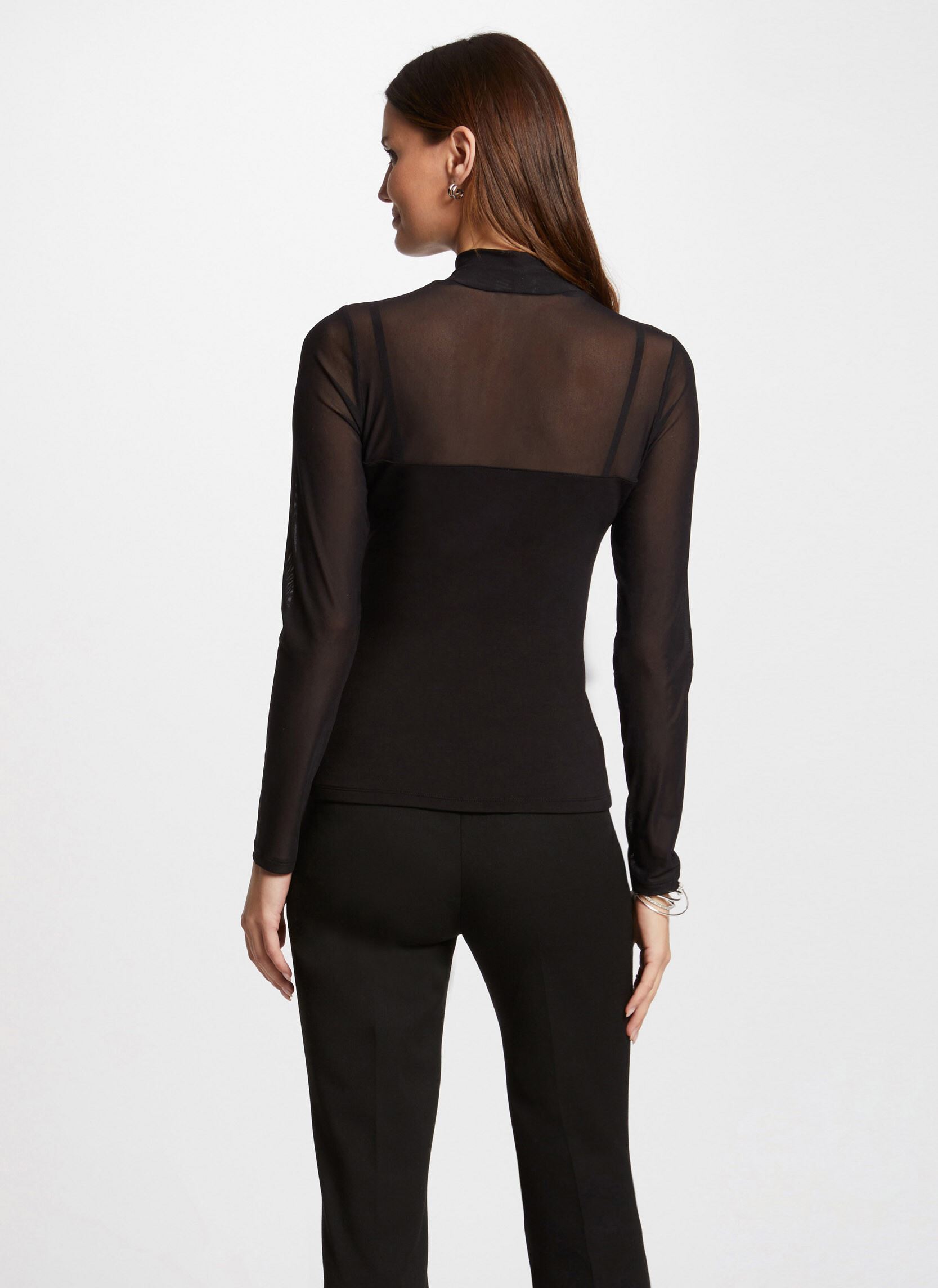 Tee-shirts manches longues 242-TIMARA femme noir Morgan Tee-shirts manches longues 242-TIMARA femme noir NOIR
