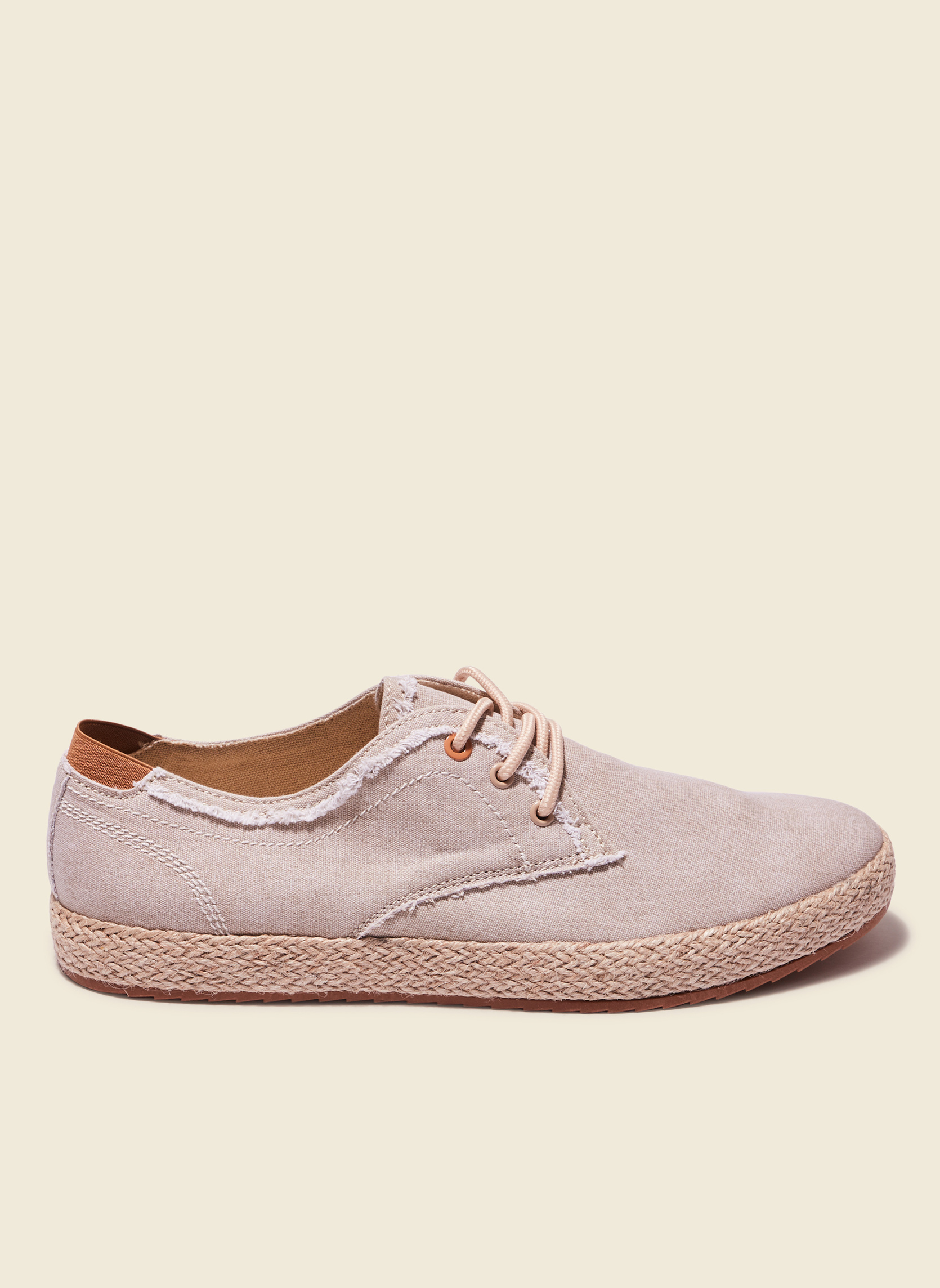 Espadrilles Espadrilles à lacets - ESPAWAY2H homme beige Bonobo Espadrilles Espadrilles à lacets - ESPAWAY2H homme beige Beige