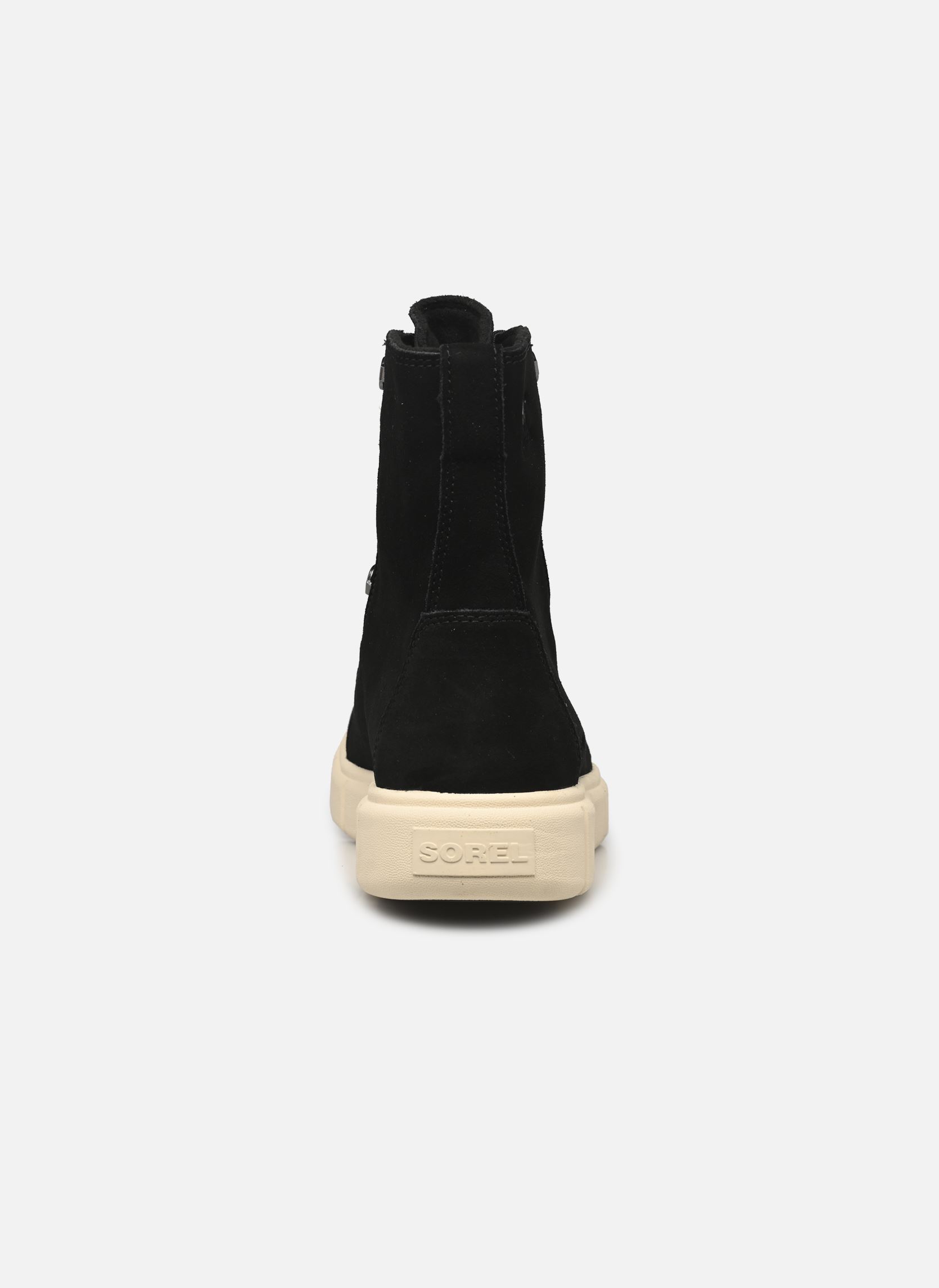 Bottines fourrées SOREL EXPLORER III JOAN WATERPROOF femme noir Sorel Bottines fourrées SOREL EXPLORER III JOAN WATERPROOF femme noir Black, Chalk