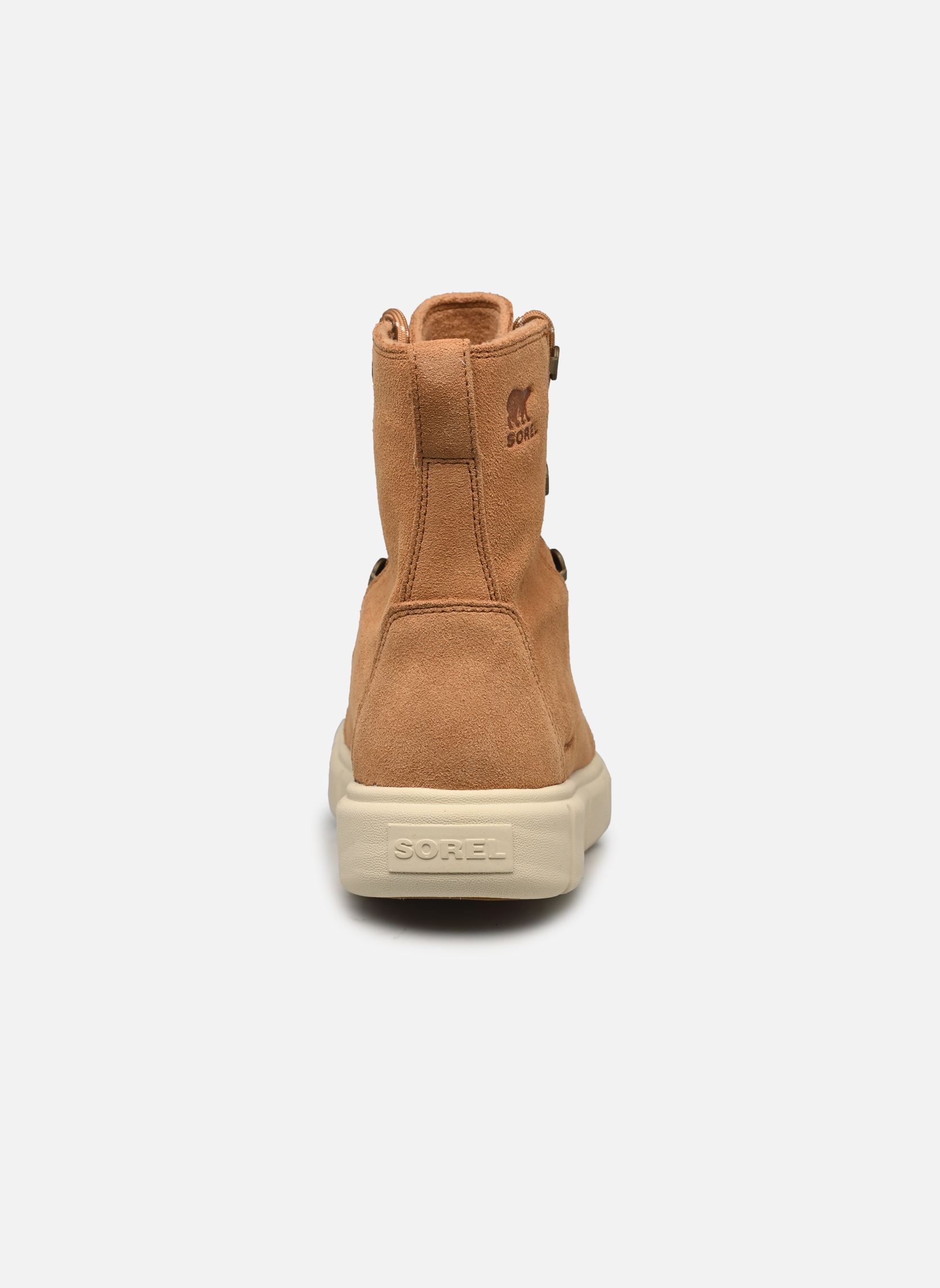 Stivaletti foderati SOREL EXPLORER III JOAN WATERPROOF donna marrone Sorel Stivaletti foderati SOREL EXPLORER III JOAN WATERPROOF donna marrone Tawny Buff, Chalk