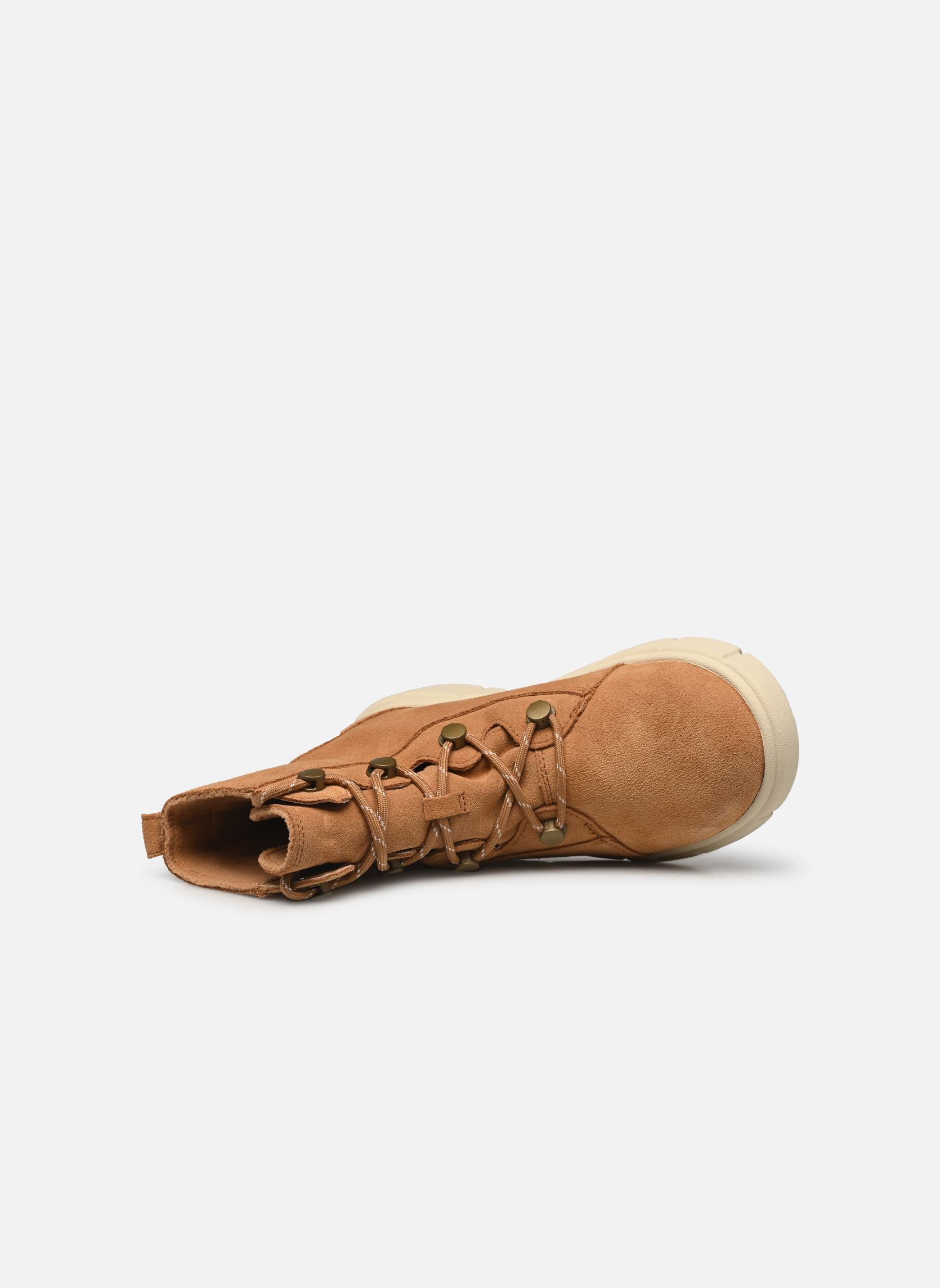 Stivaletti foderati SOREL EXPLORER III JOAN WATERPROOF donna marrone Sorel Stivaletti foderati SOREL EXPLORER III JOAN WATERPROOF donna marrone Tawny Buff, Chalk