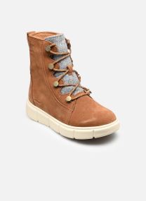Gevoerde enkellaarsjes SOREL EXPLORER III JOAN WATERPROOF dames bruin