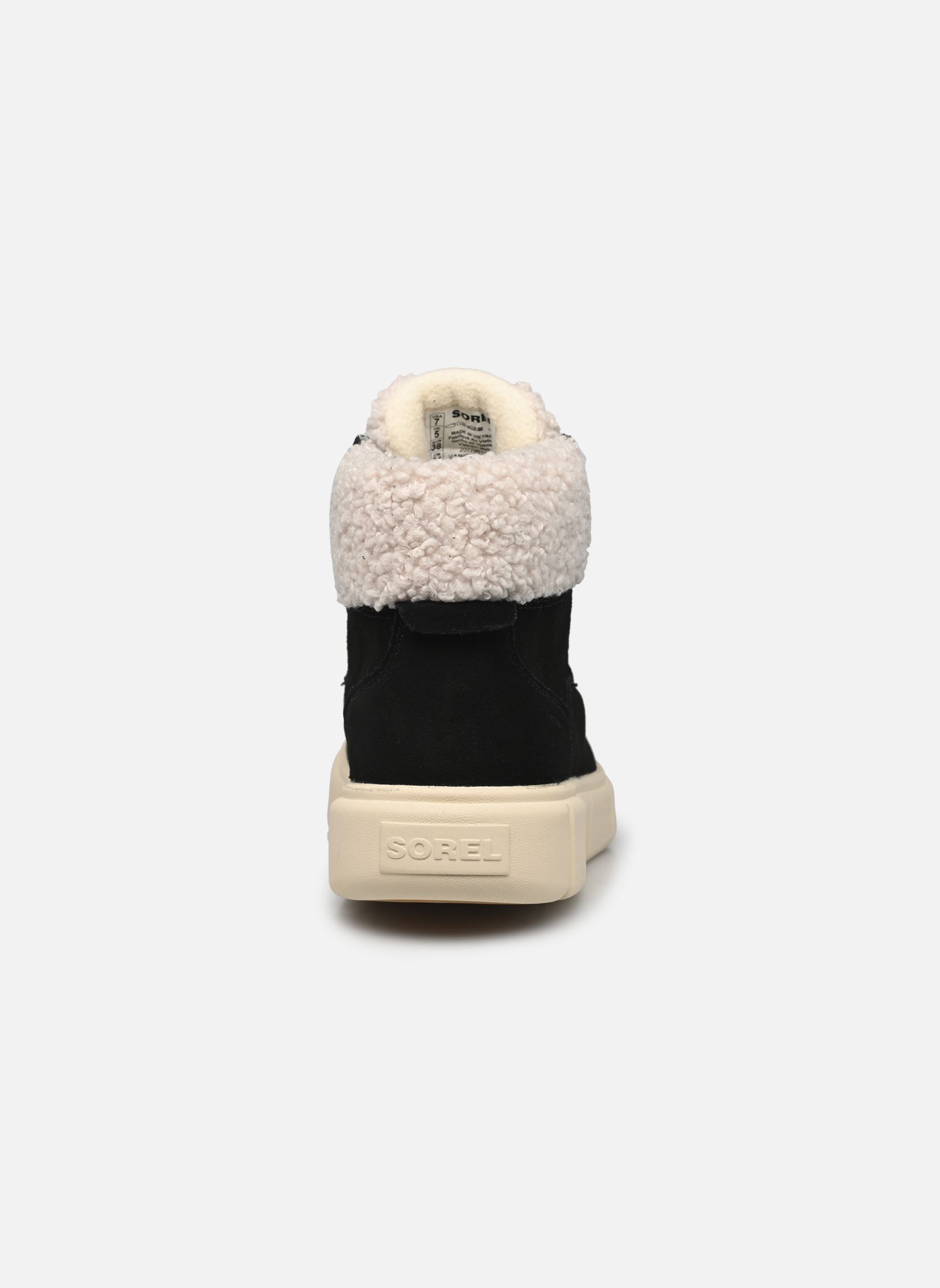 Bottines fourrées SOREL EXPLORER III NW LACE WATERPROOF femme noir Sorel Bottines fourrées SOREL EXPLORER III NW LACE WATERPROOF femme noir Black, Sea Salt