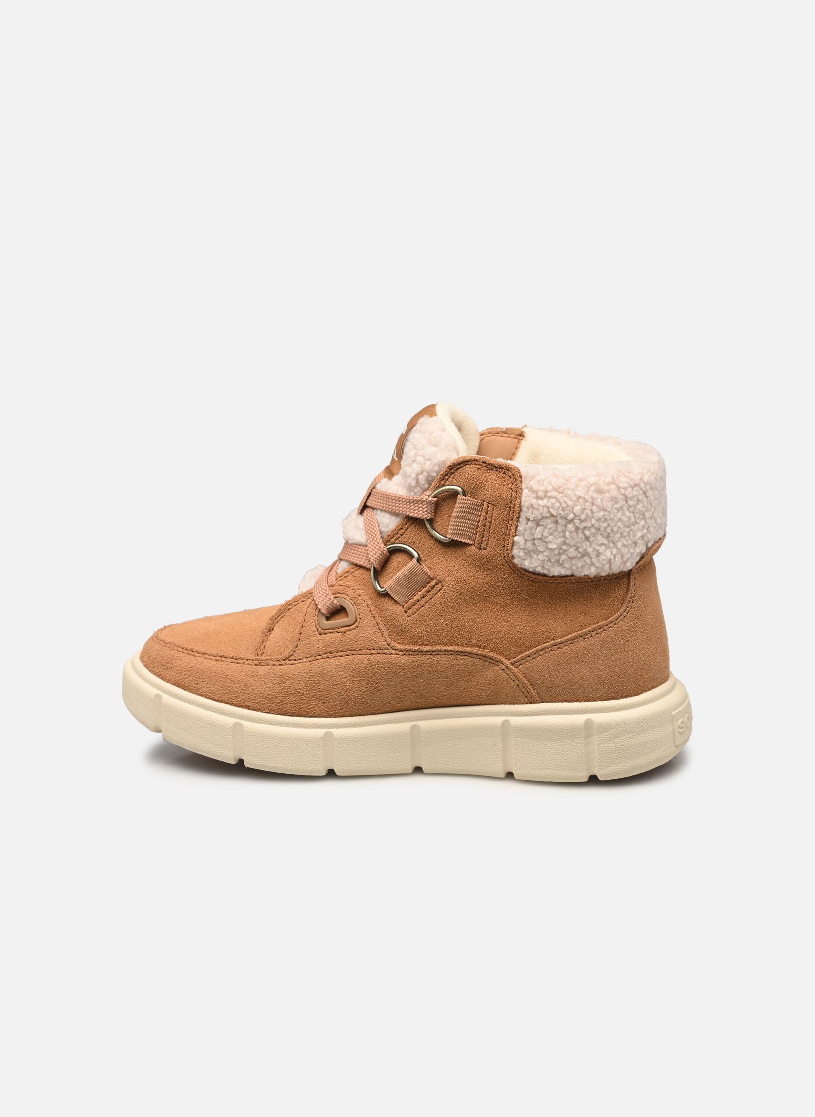 Stivaletti foderati SOREL EXPLORER III NW LACE WATERPROOF donna marrone Sorel Stivaletti foderati SOREL EXPLORER III NW LACE WATERPROOF donna marrone Tawny Buff, Sea Salt