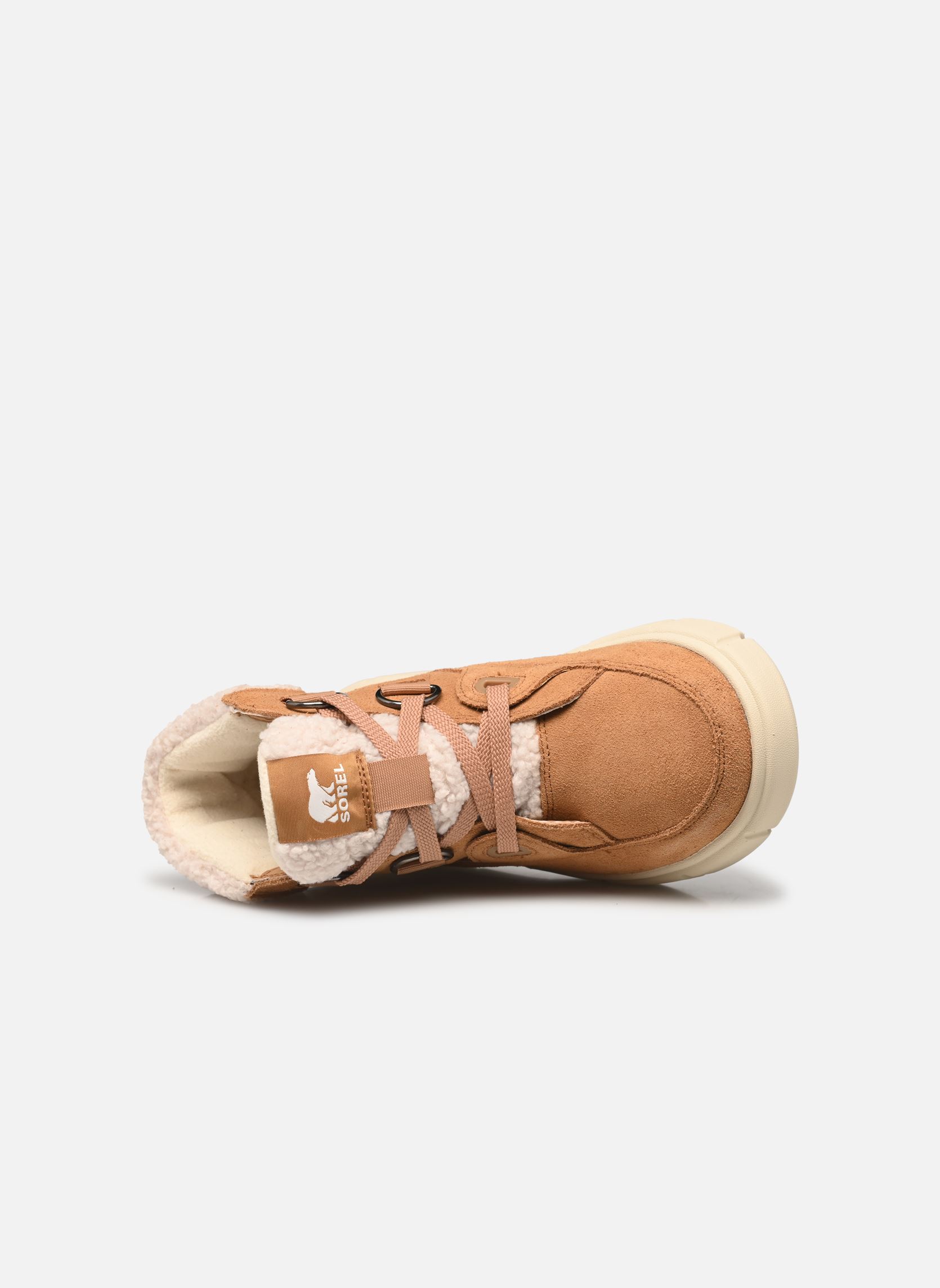 Stivaletti foderati SOREL EXPLORER III NW LACE WATERPROOF donna marrone Sorel Stivaletti foderati SOREL EXPLORER III NW LACE WATERPROOF donna marrone Tawny Buff, Sea Salt