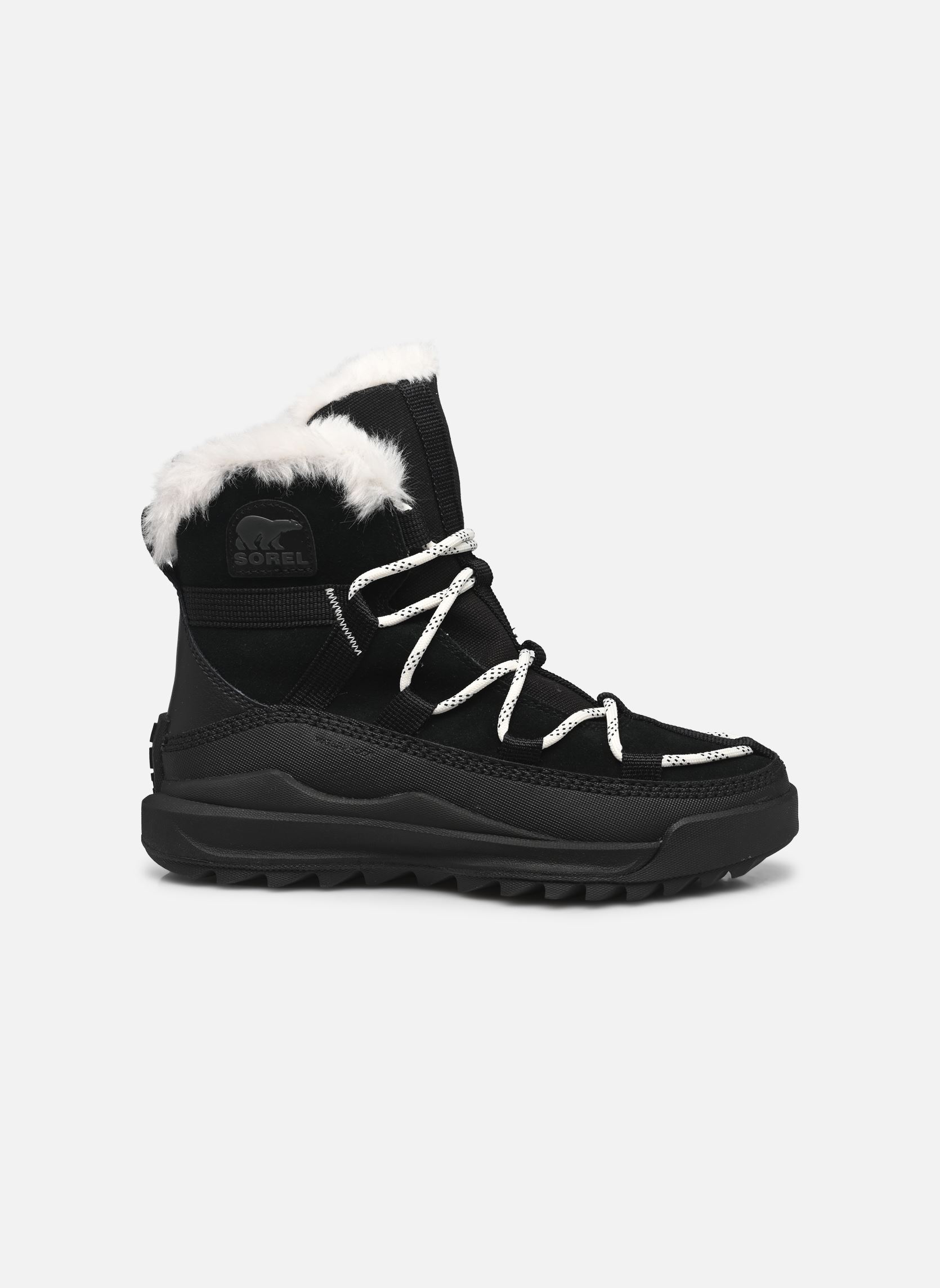 Bottines fourrées ONA RMX GLACY PLUS WATERPROOF femme noir Sorel Bottines fourrées ONA RMX GLACY PLUS WATERPROOF femme noir Black, Sea Salt
