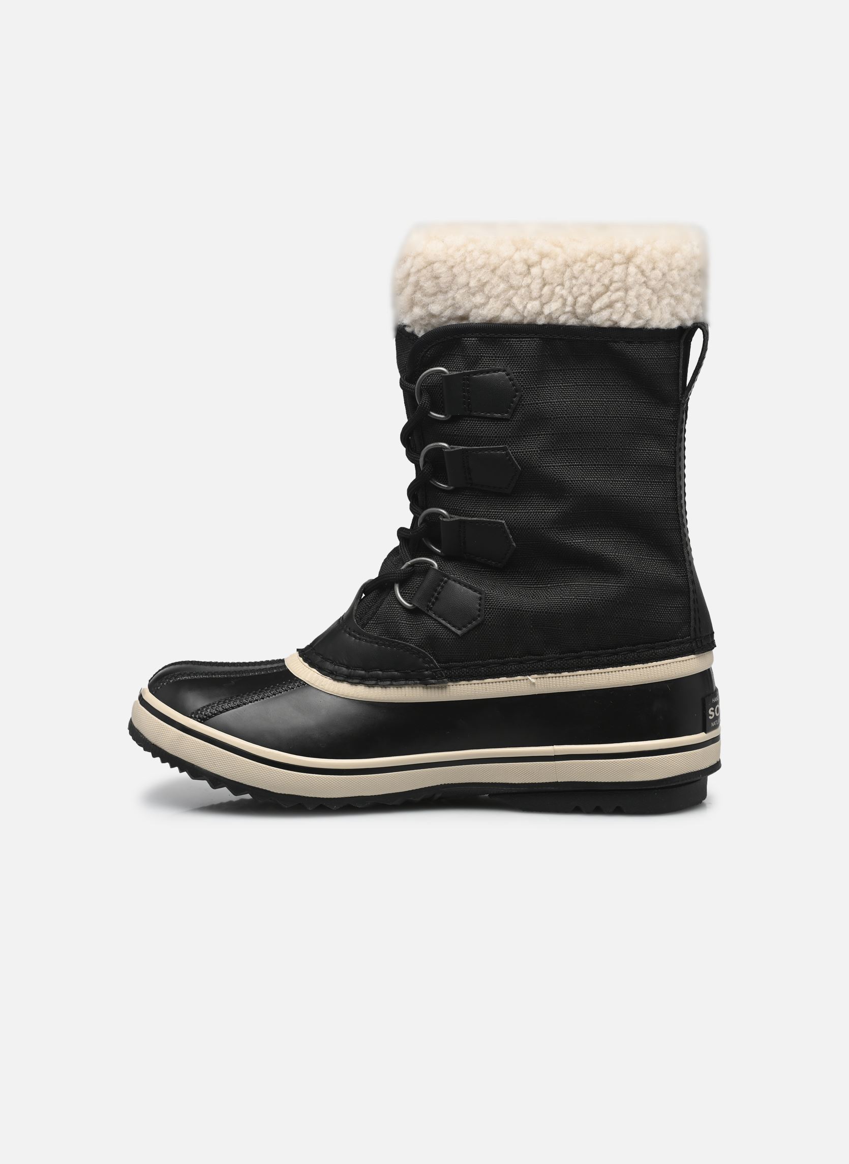Bottes de neige WINTER CARNIVAL BOOT WATERPROOF femme noir Sorel Bottes de neige WINTER CARNIVAL BOOT WATERPROOF femme noir Black, Stone