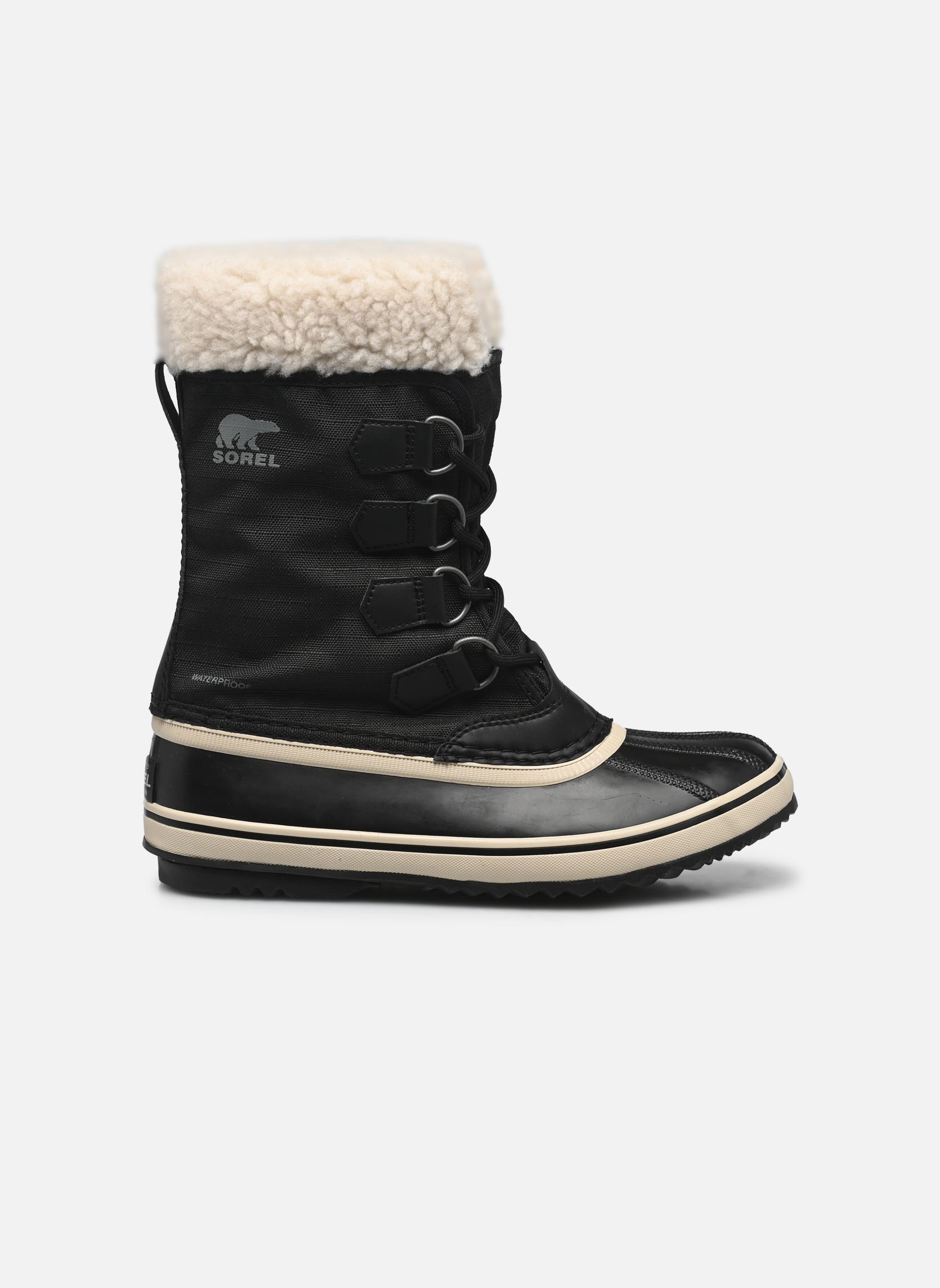Bottes de neige WINTER CARNIVAL BOOT WATERPROOF femme noir Sorel Bottes de neige WINTER CARNIVAL BOOT WATERPROOF femme noir Black, Stone