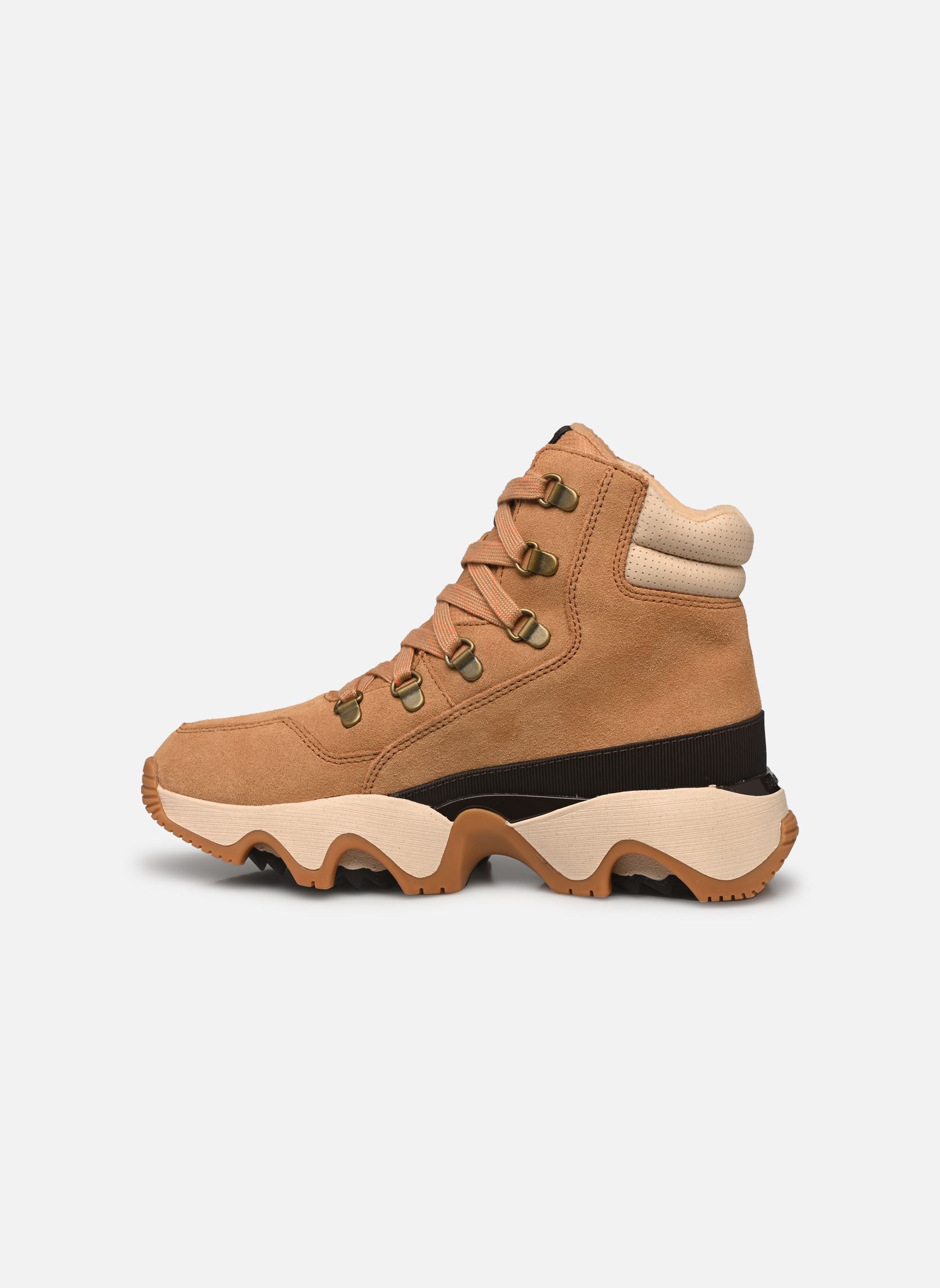 Hoge sneakers KINETIC IMPACT CONQUEST PLUS WATERPROOF dames bruin Sorel Hoge sneakers KINETIC IMPACT CONQUEST PLUS WATERPROOF dames bruin TAWNY BUFF, CERAMIC