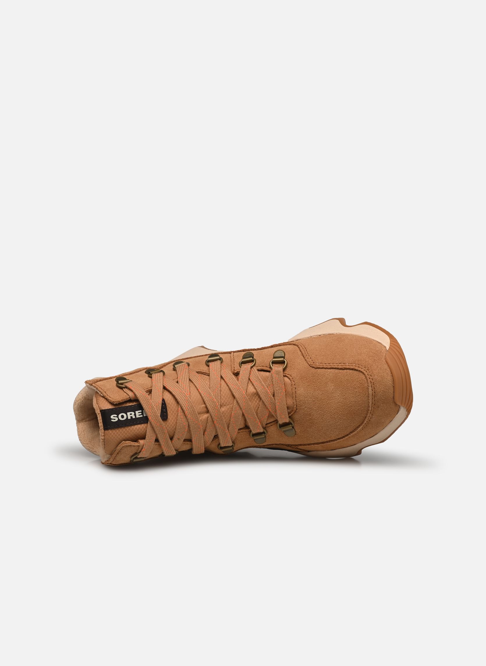 Hoge sneakers KINETIC IMPACT CONQUEST PLUS WATERPROOF dames bruin Sorel Hoge sneakers KINETIC IMPACT CONQUEST PLUS WATERPROOF dames bruin TAWNY BUFF, CERAMIC