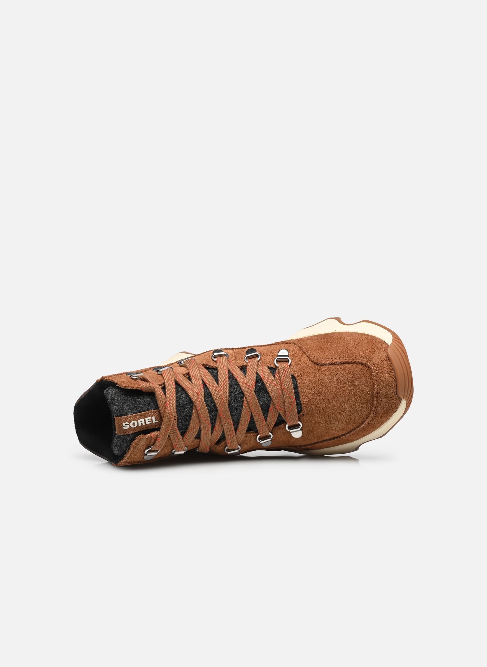 Knöchelhohe Sneaker KINETIC IMPACT CONQUEST PLUS WATERPROOF damen braun Sorel Knöchelhohe Sneaker KINETIC IMPACT CONQUEST PLUS WATERPROOF damen braun VELVET TAN, TOBACCO