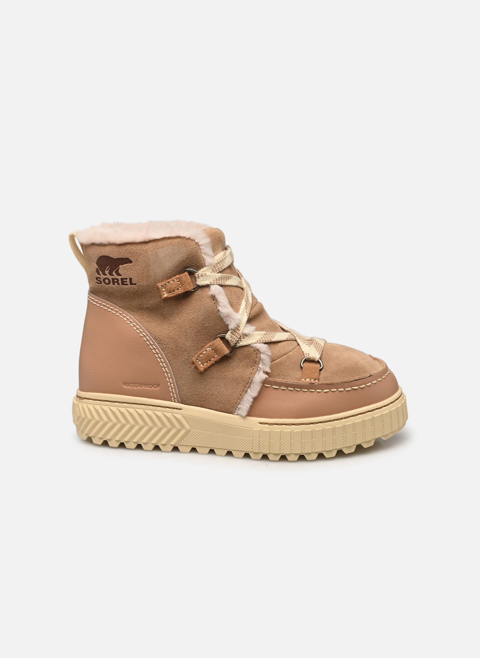 Bottines fourrées ONA AVE ALPINE BOOT WATERPROOF femme marron Sorel Bottines fourrées ONA AVE ALPINE BOOT WATERPROOF femme marron Dusty Tan, Tawny Buff