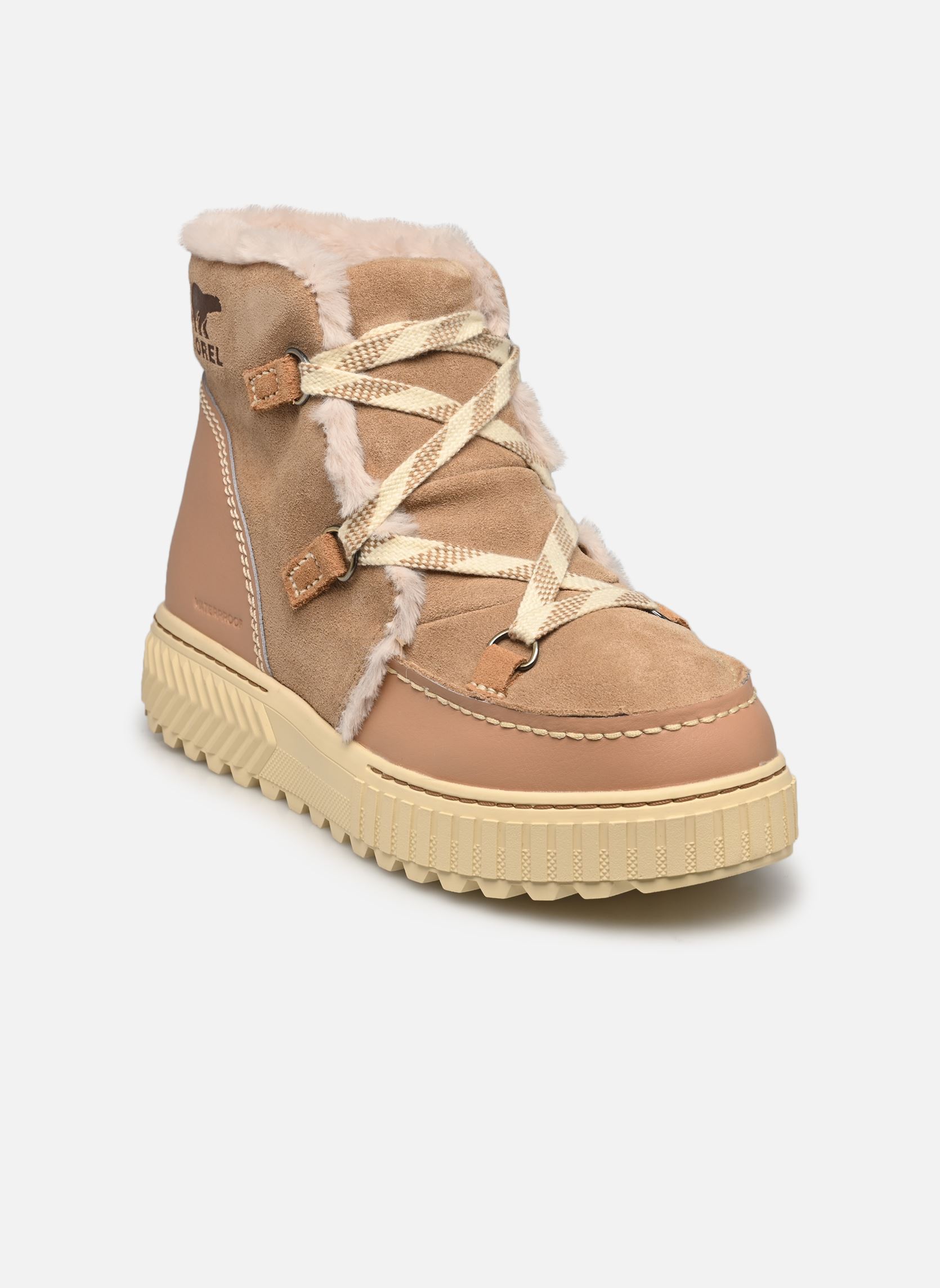 Bottines fourrées ONA AVE ALPINE BOOT WATERPROOF femme marron Sorel Bottines fourrées ONA AVE ALPINE BOOT WATERPROOF femme marron Dusty Tan, Tawny Buff