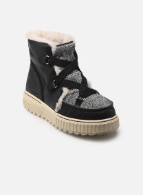 Gevoerde enkellaarsjes ONA AVE ALPINE BOOT WATERPROOF dames zwart